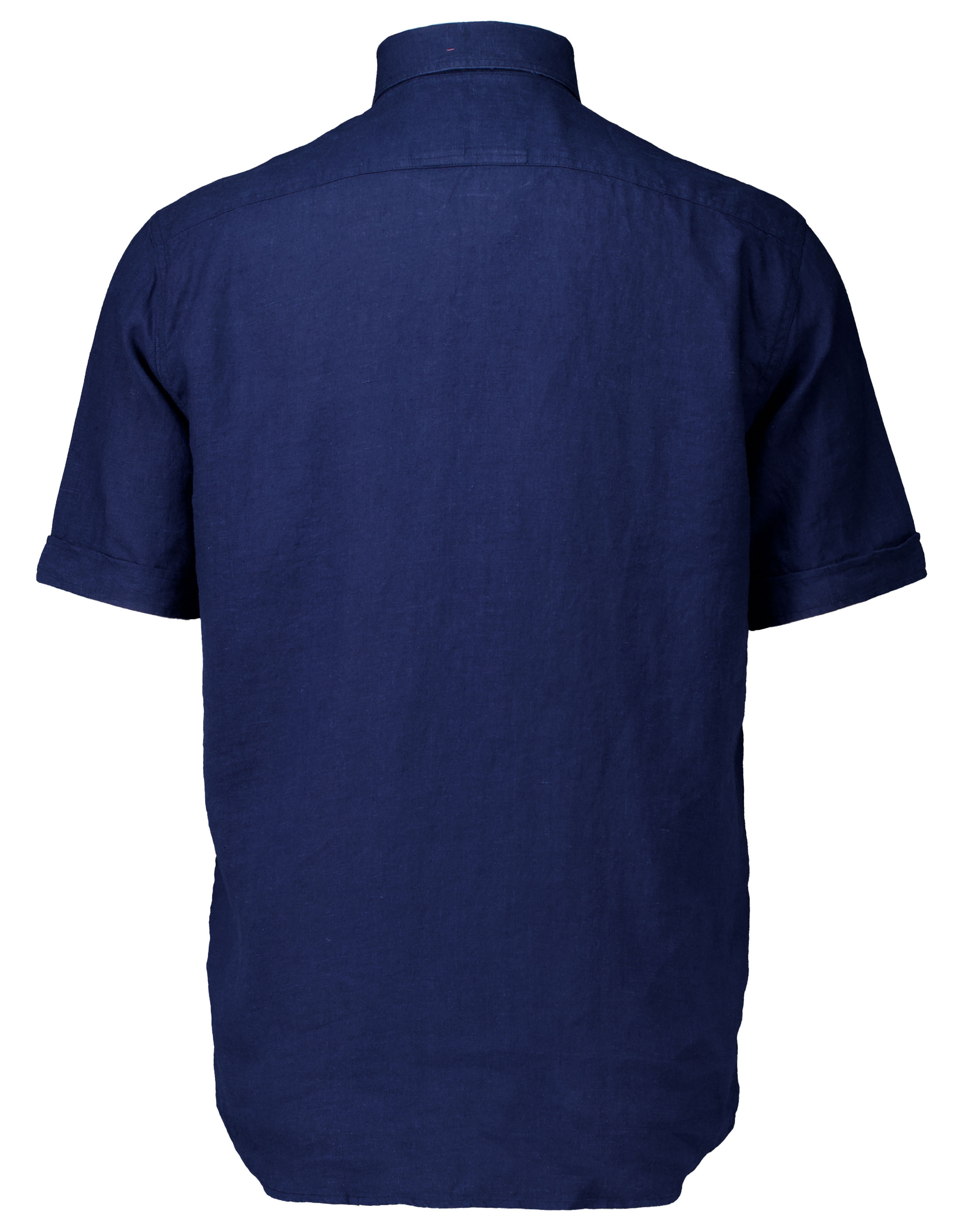 Giordano  Korte Mouw Overhemden Donkerblauw 516009