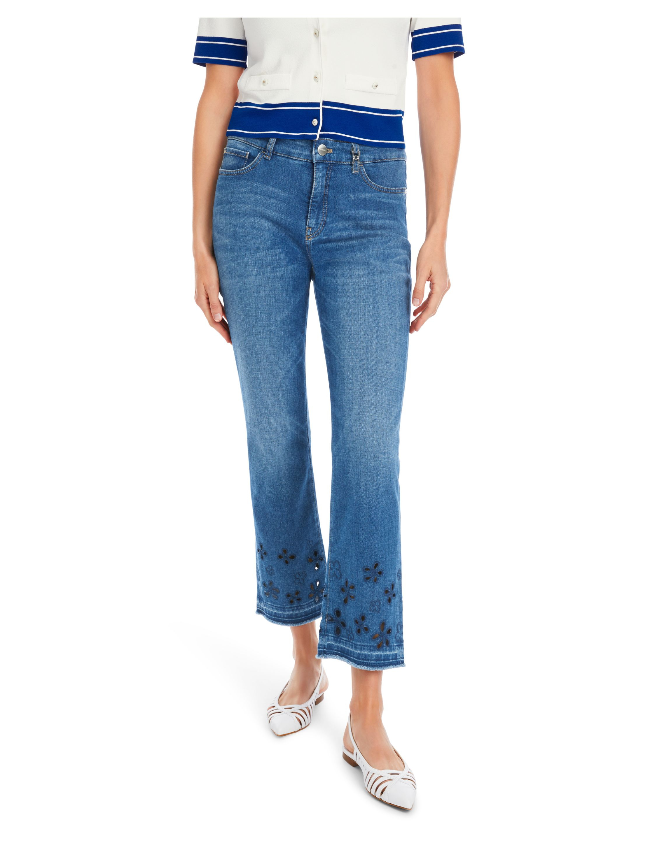 Marccain  Jeans Blauw Yc 82.19 D05