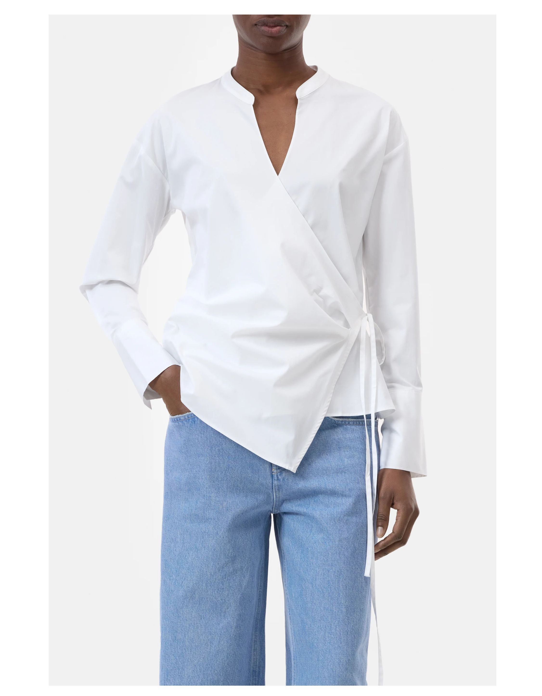 Closed Wrapped Blouse Blouses Wit C94762-25e-22