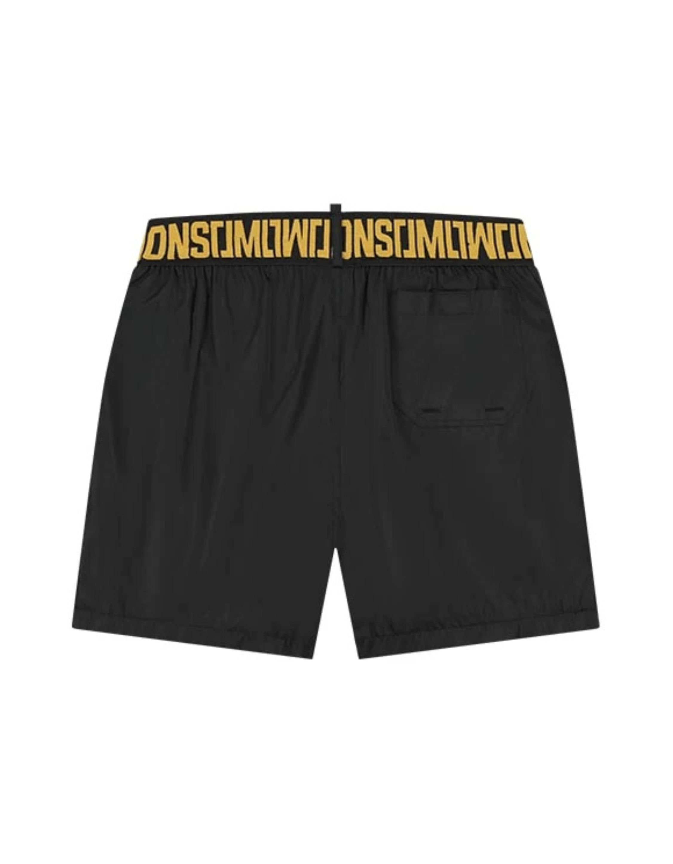Malelions Venetian Swim Shorts Zwembroeken Zwart Mm3-ss25-52