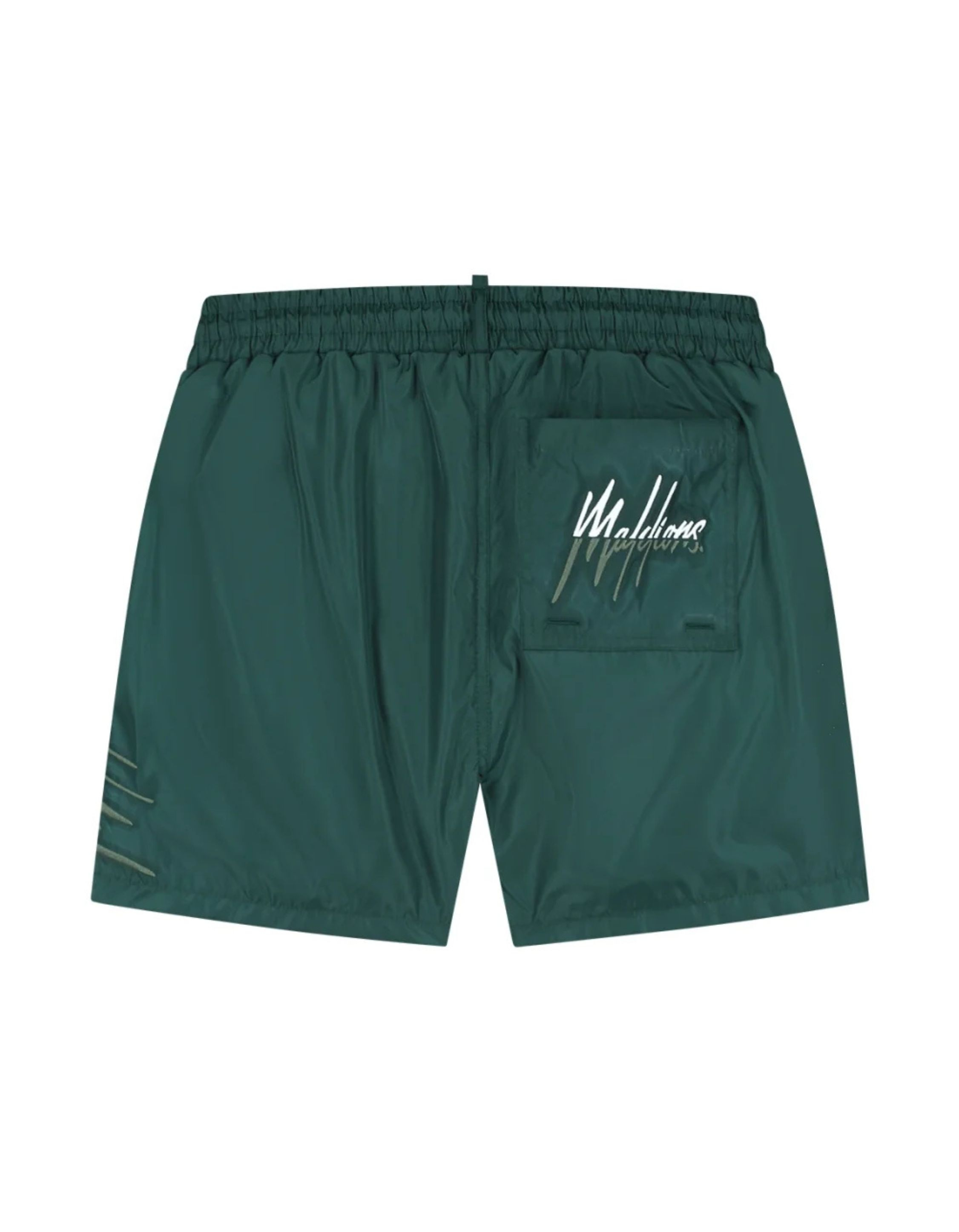 Malelions Split Swim Shorts Zwembroeken Groen Mm3-ss25-13
