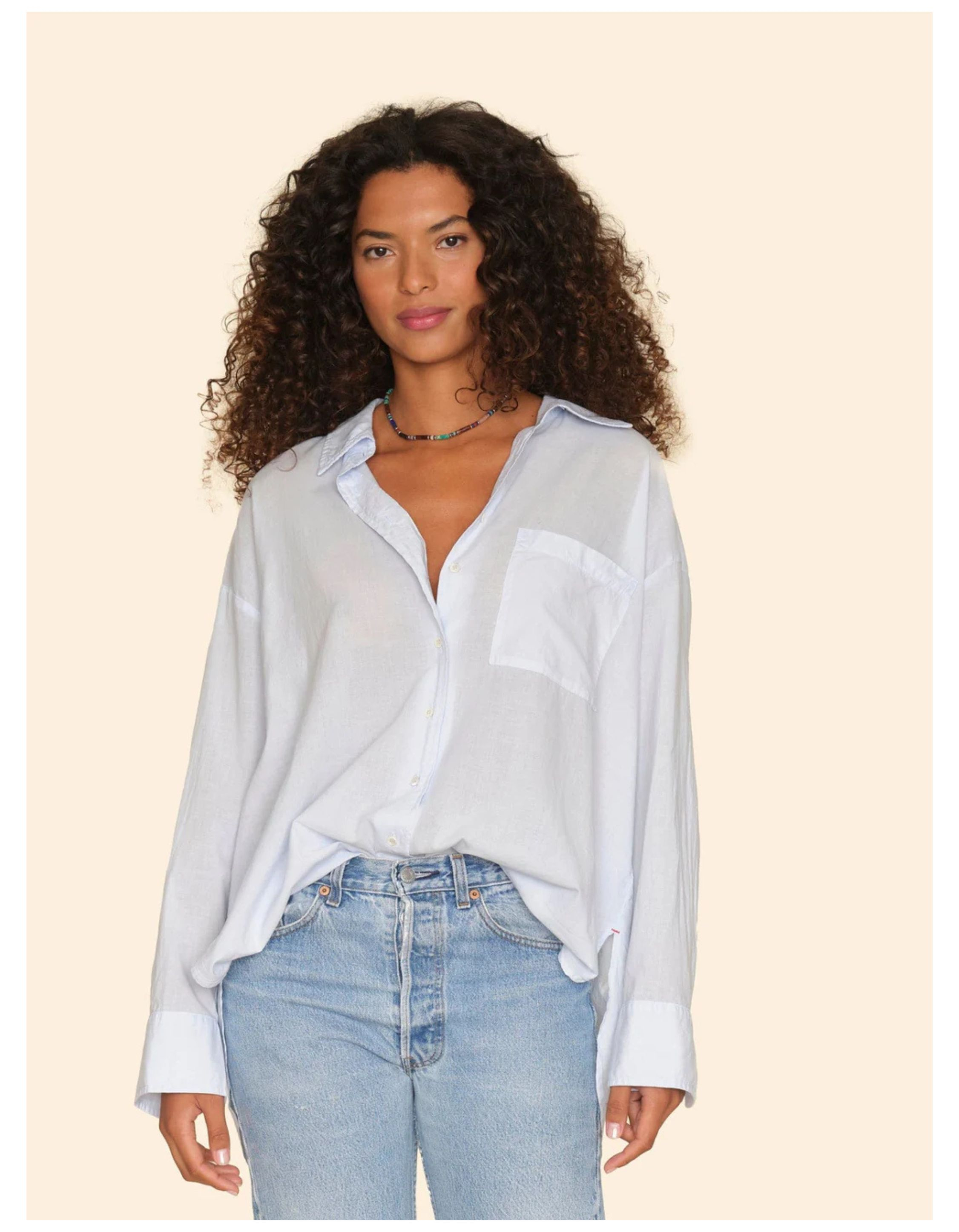 Xirena Sydney Blouses Lichtblauw X5ctp012