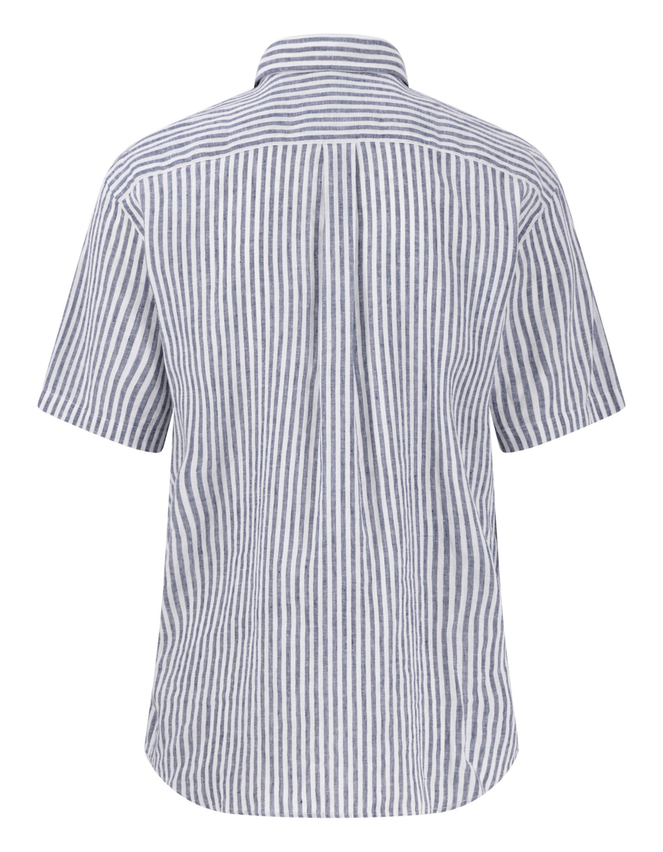 Fynch Hatton  Korte Mouw Overhemden Blauw 15046141