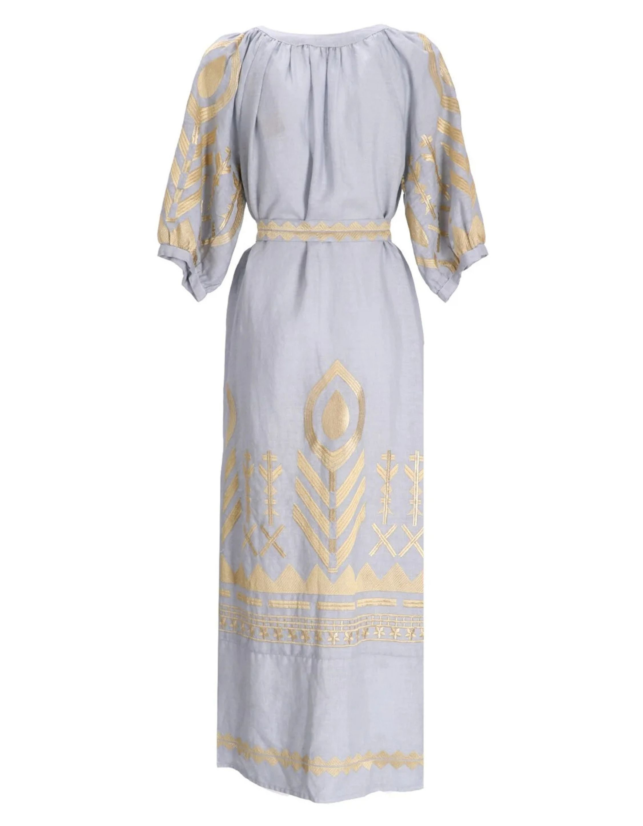 Greek Archaic Kori  Jurken Lichtblauw S25k-230654