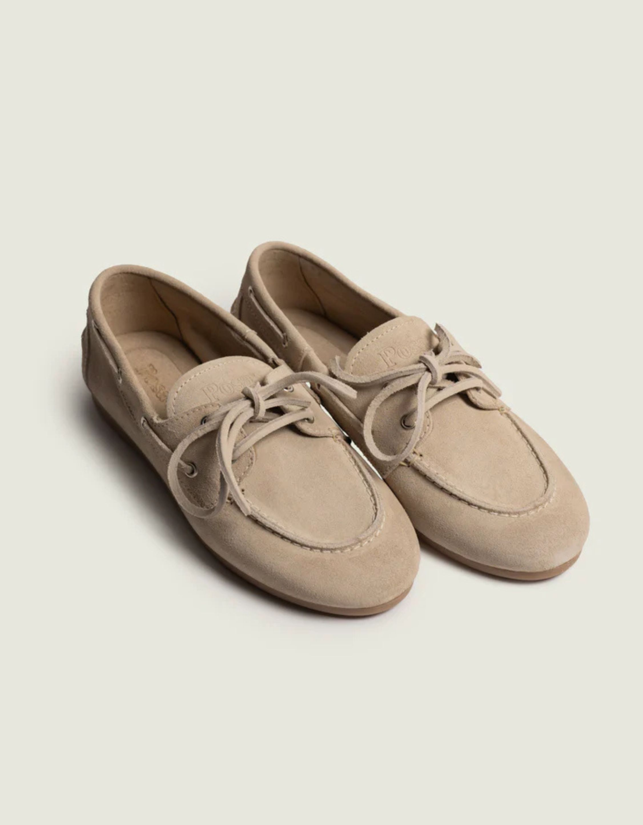 Posa  Loafers Zand Brushed Boat Loafer