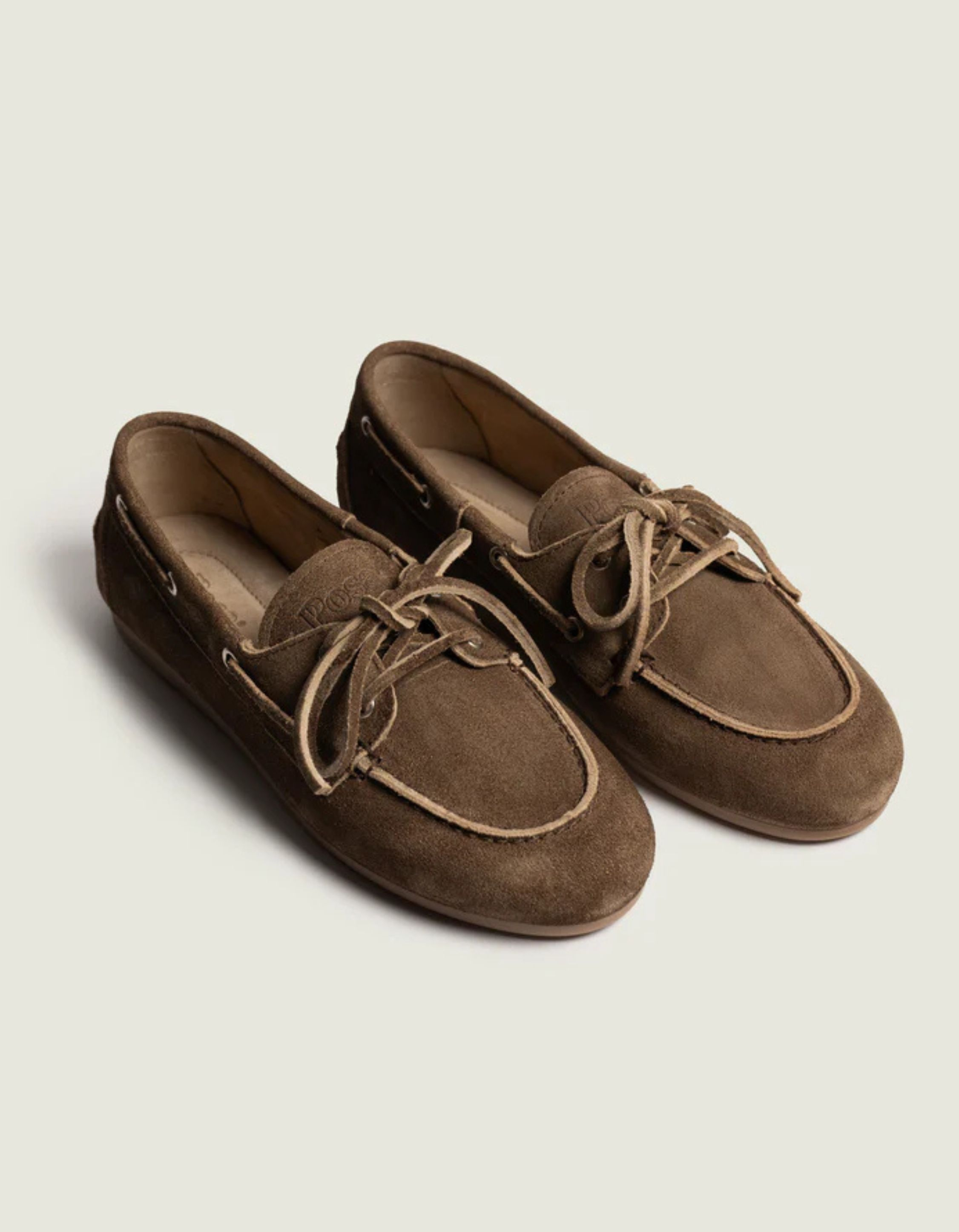 Posa  Loafers Donkerbruin Brushed Boat Loafer