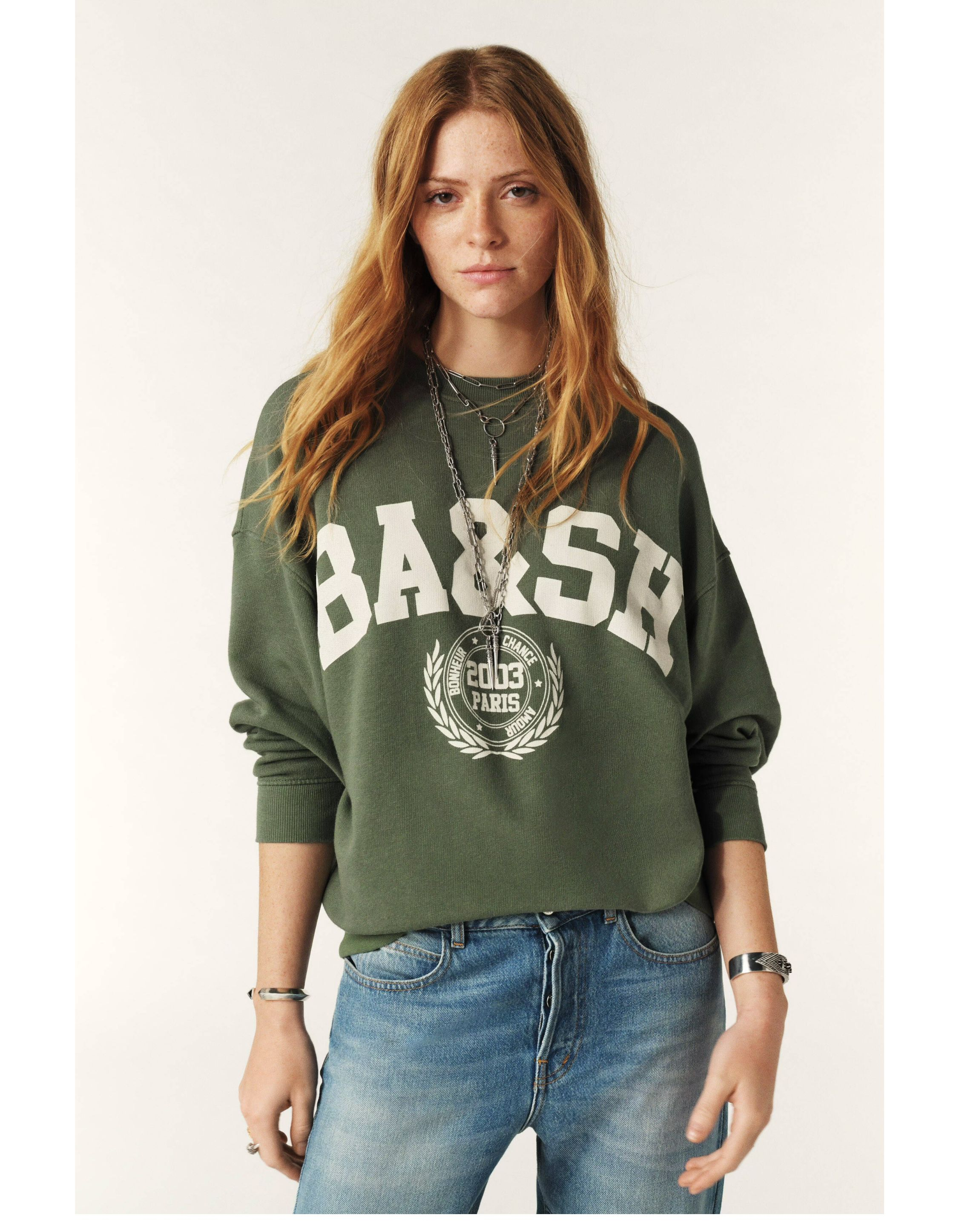 Ba&sh Benjamin Sweaters Khaki 1e25benj