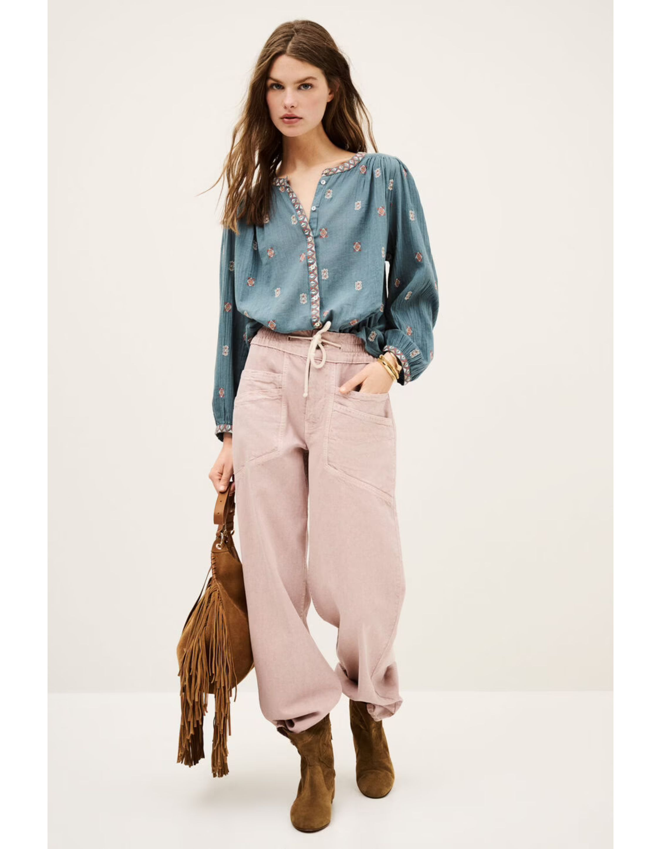 Ba&sh Daphne Blouses Blauw 1e25daph
