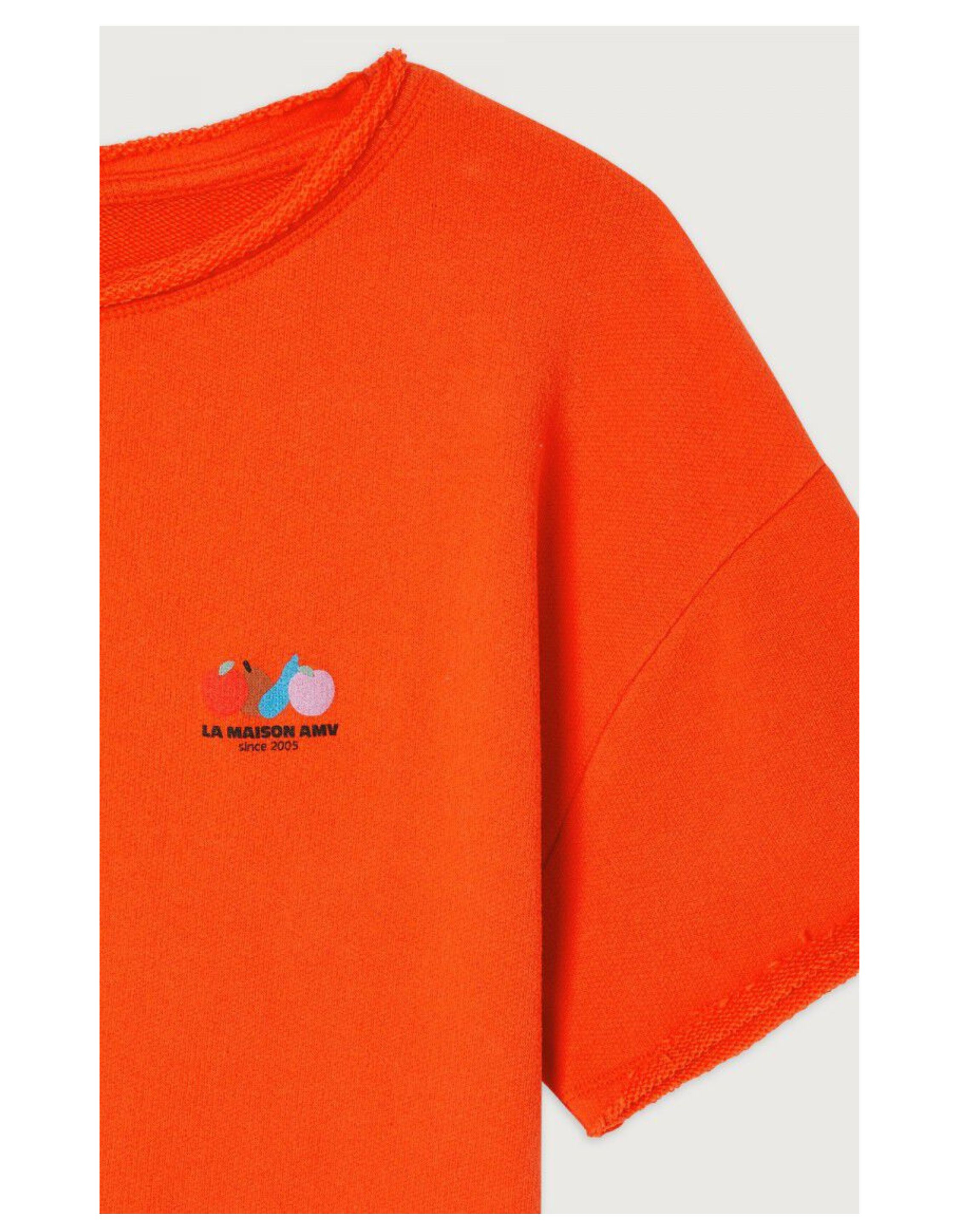 American Vintage Atubay T-shirts Oranje Atu02ae25