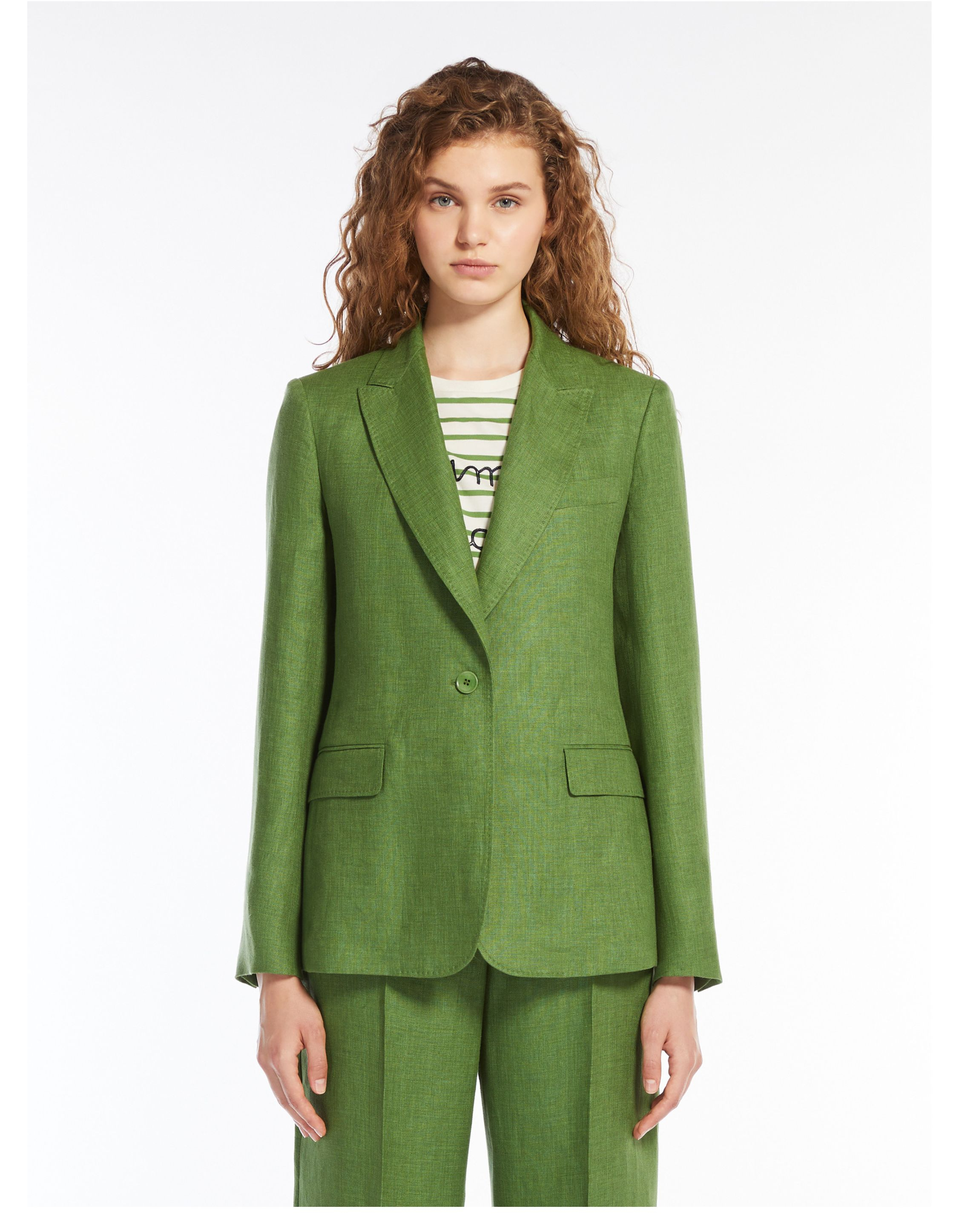 Max Mara Weekend Nalut Blazers Groen 2515041012600