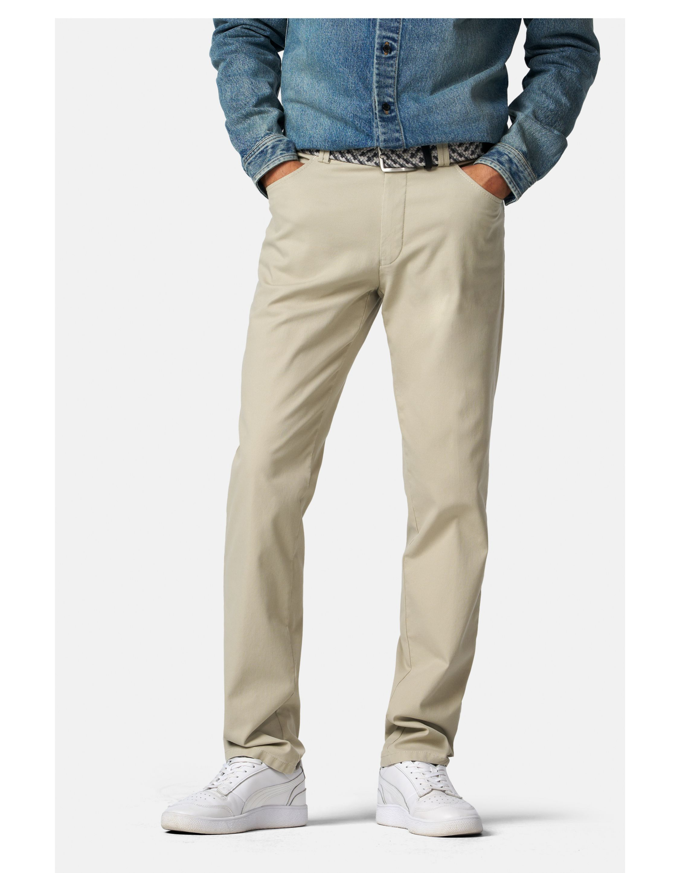 Meyer 127 Dublin Pantalons Ecru 9-3009