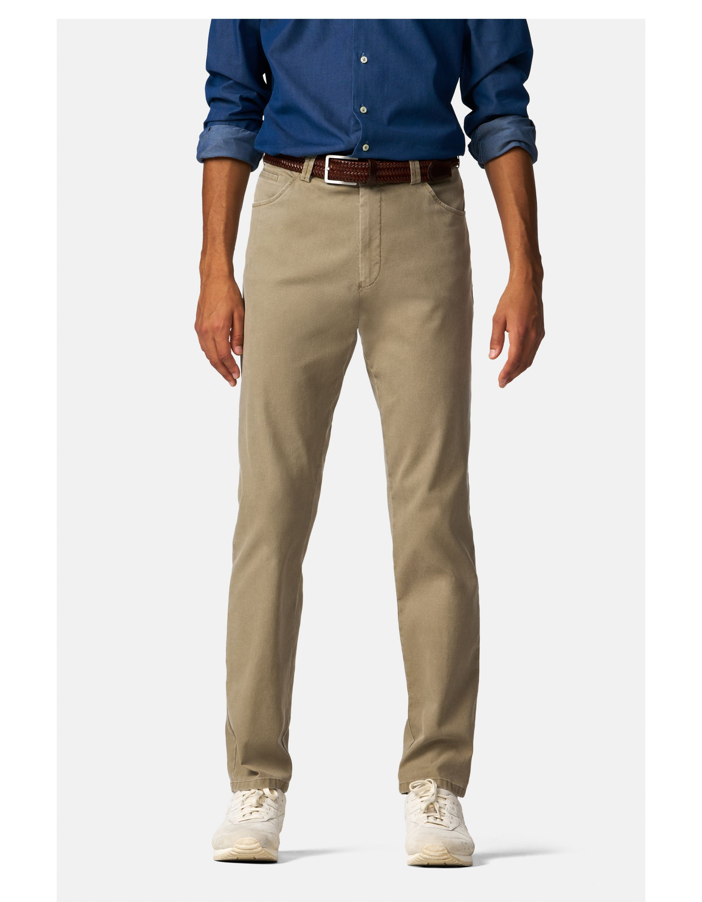 Meyer 127 Dublin Pantalons Beige 9-3009