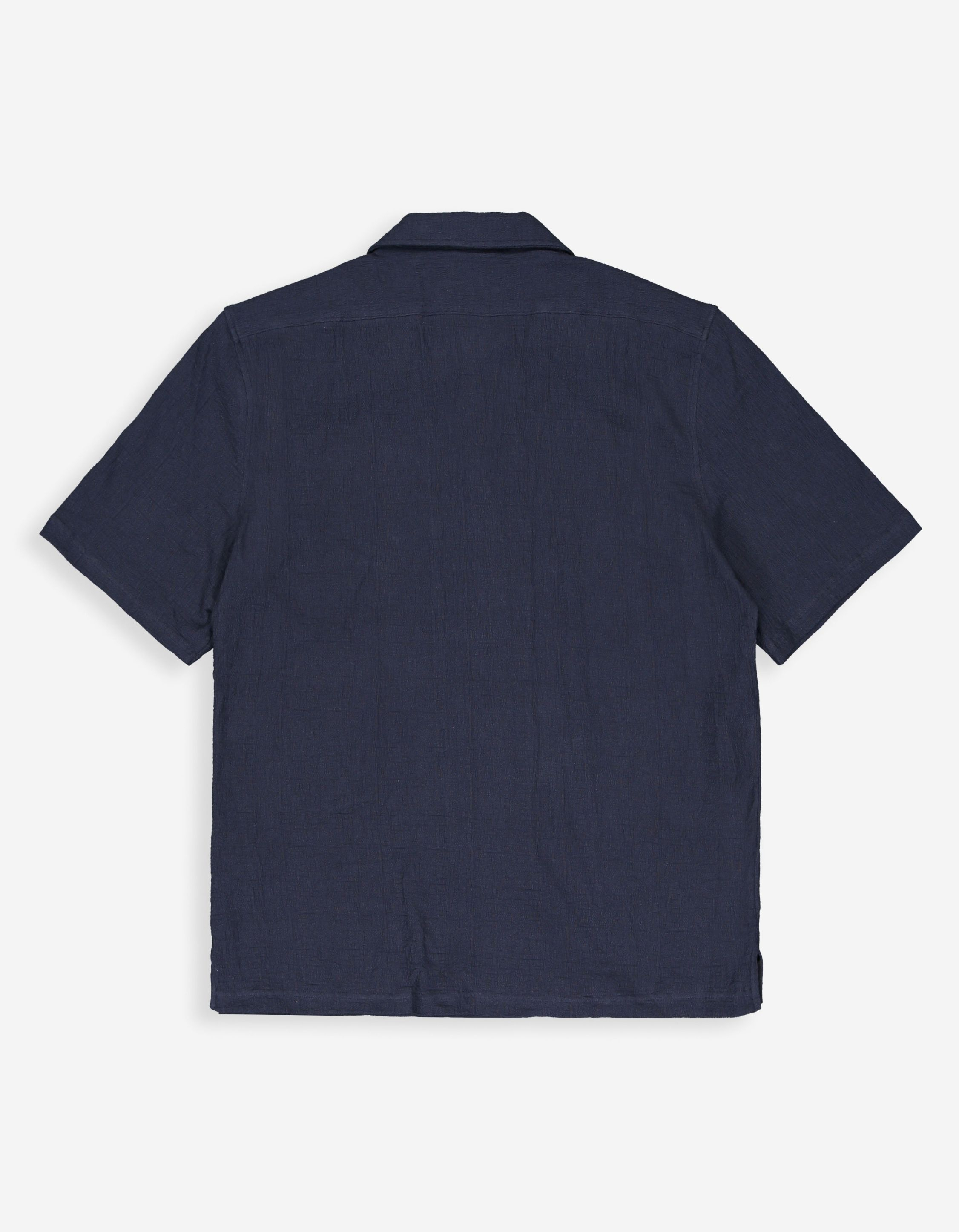 Butcher Of Blue Ripley Structure Shirt T-shirts Donkerblauw M2516020
