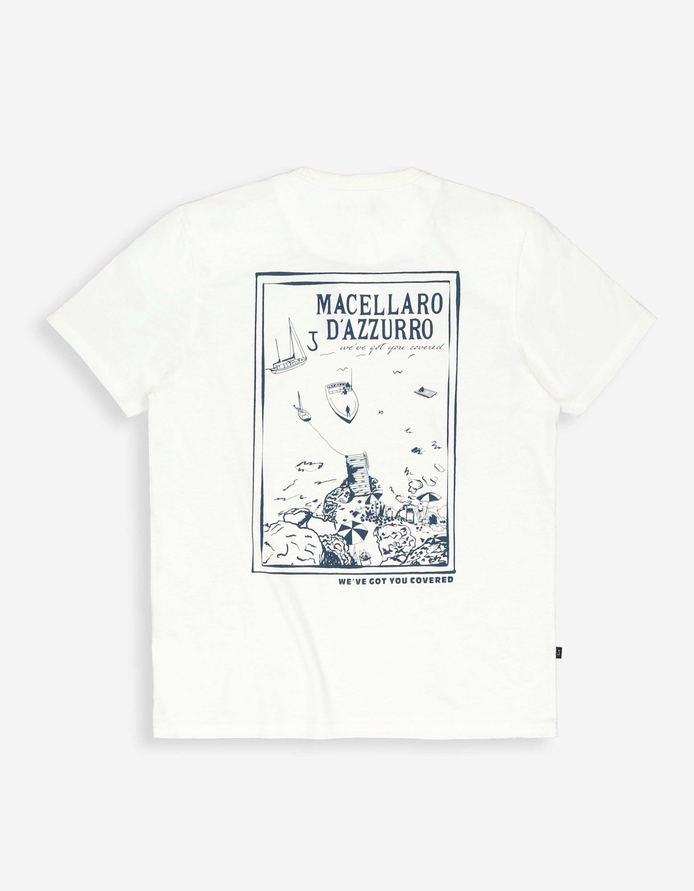 Butcher Of Blue Fresco Dazzuro Tee T-shirts Wit M2512007