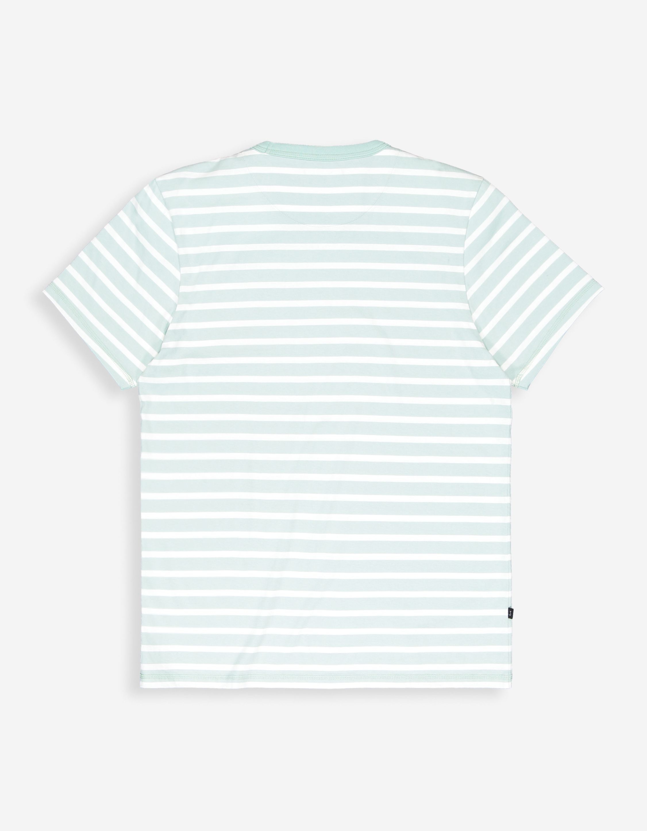 Butcher Of Blue Classic Stripe Tee T-shirts Mint Groen M2212079