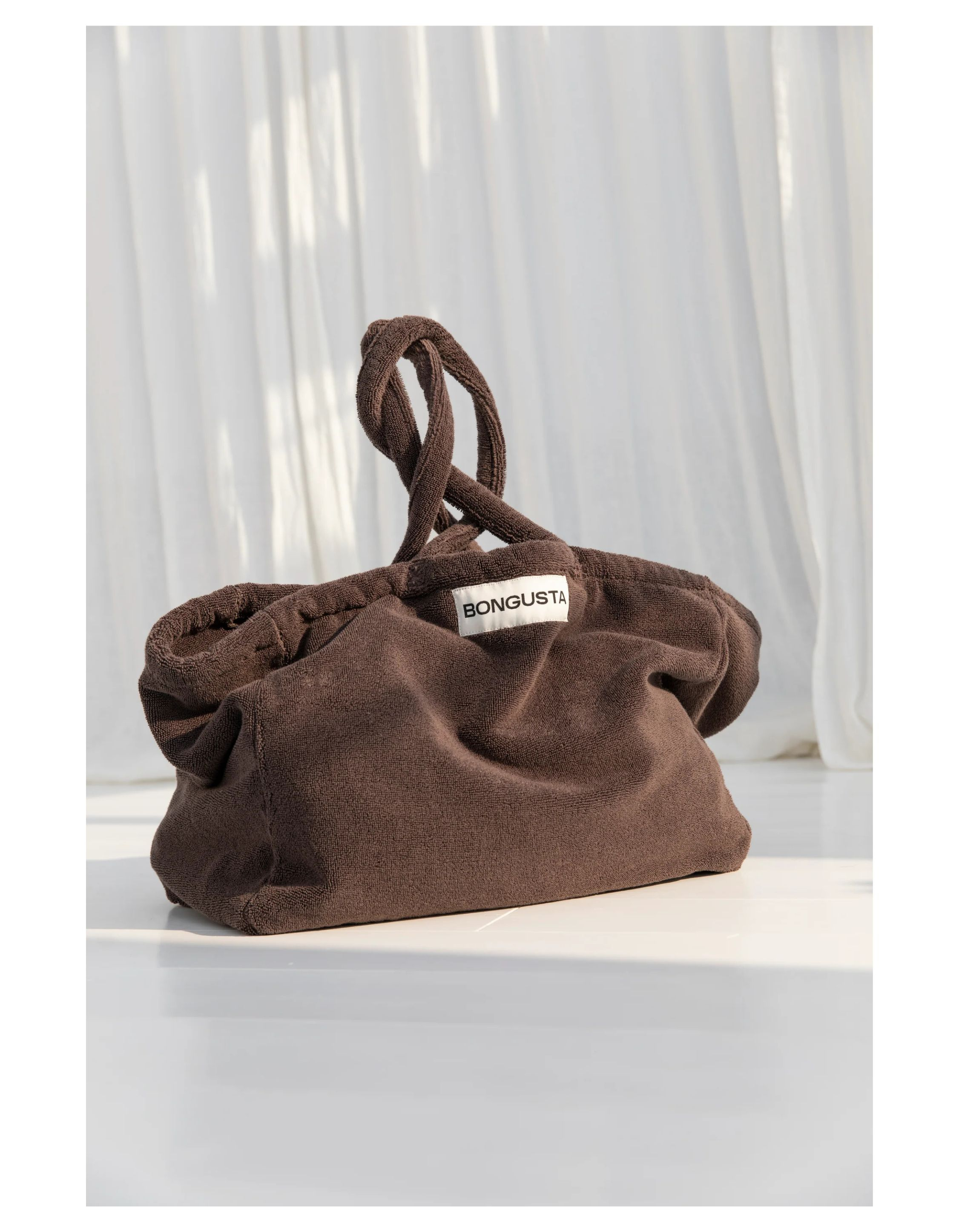 Bongusta Bon27  Donkerbruin Naram Weekend Bag