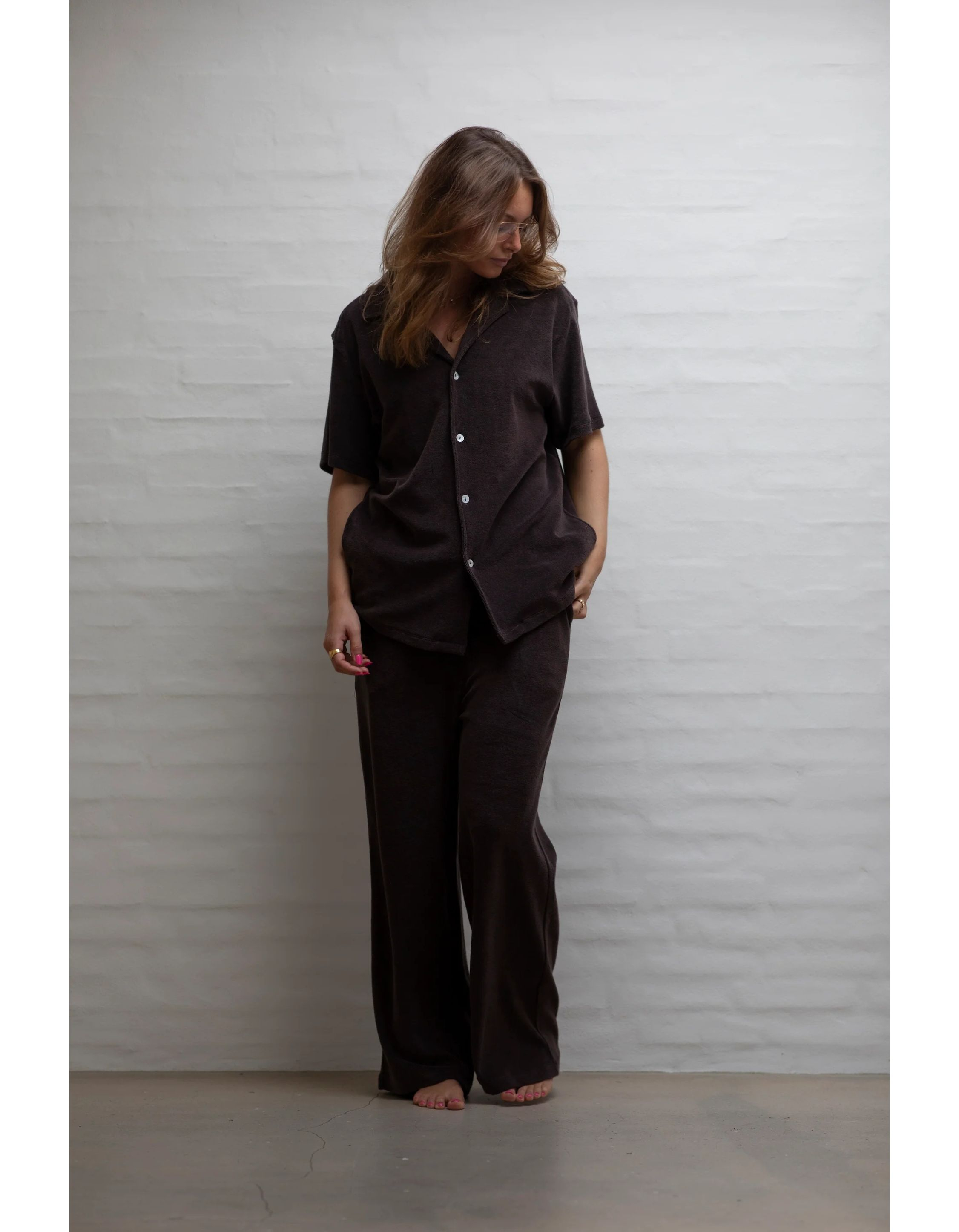 Bongusta Bon70  Donkerbruin Naram Pants