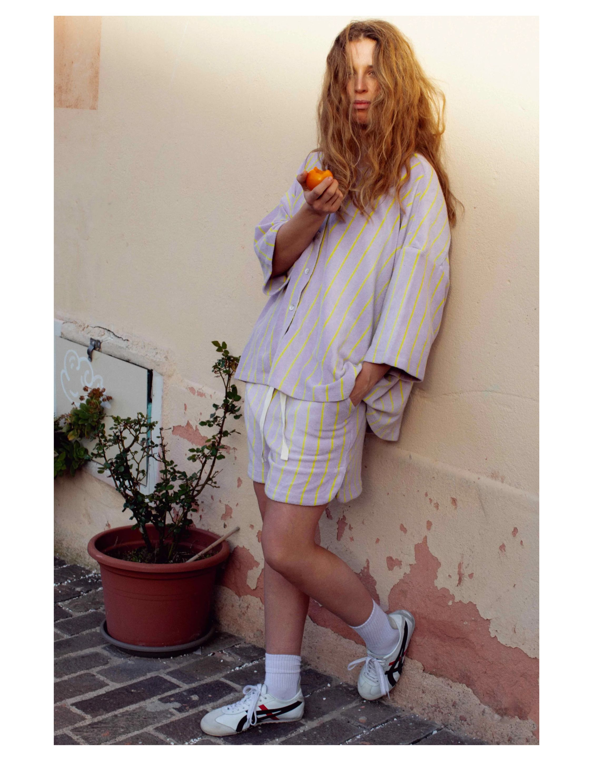 Bongusta Bon89 Tops Lila Naram Oversized Shirt