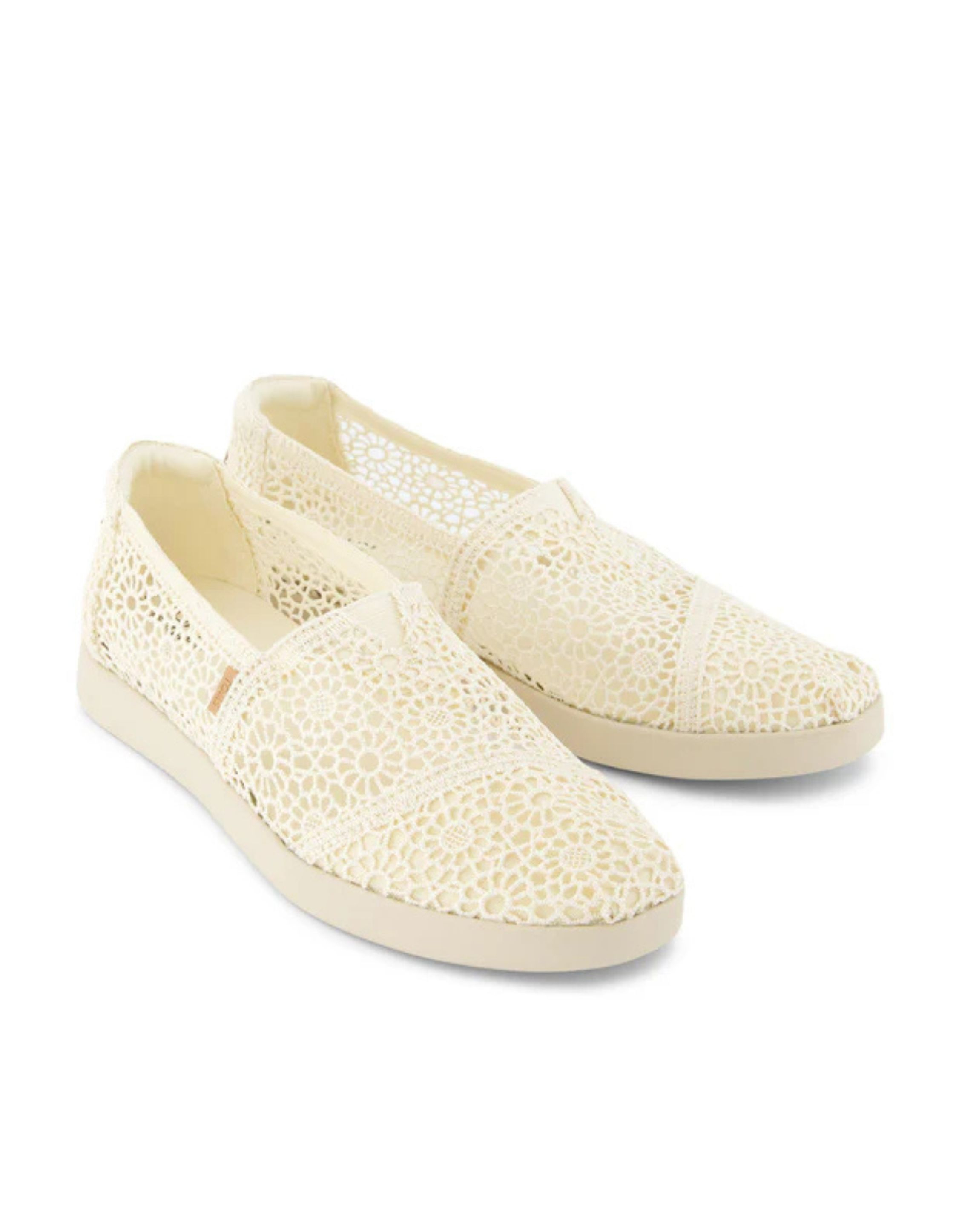 Toms  Loafers Creme Alpargata Plus
