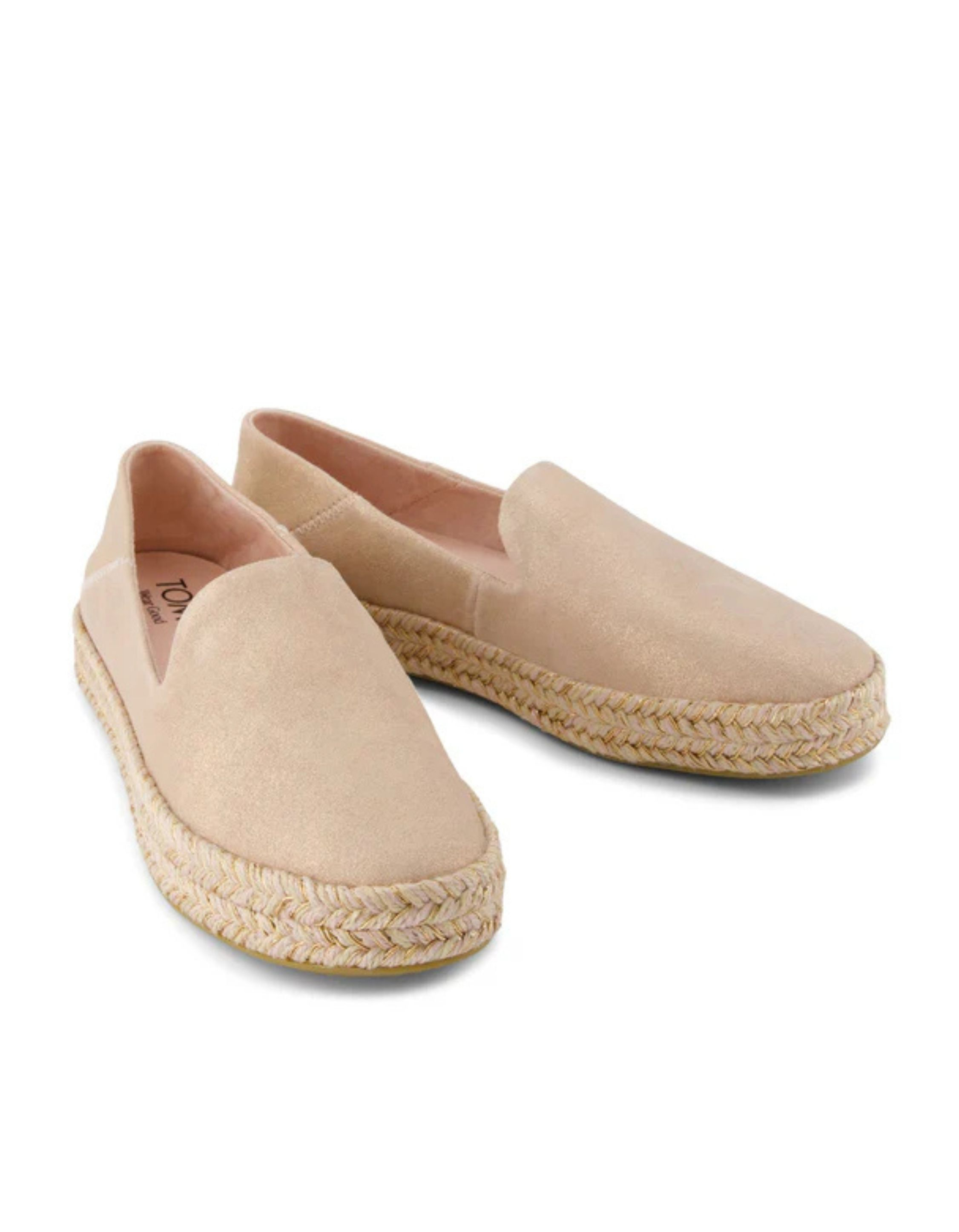 Toms Carolina Loafers Lichtroze Carolina