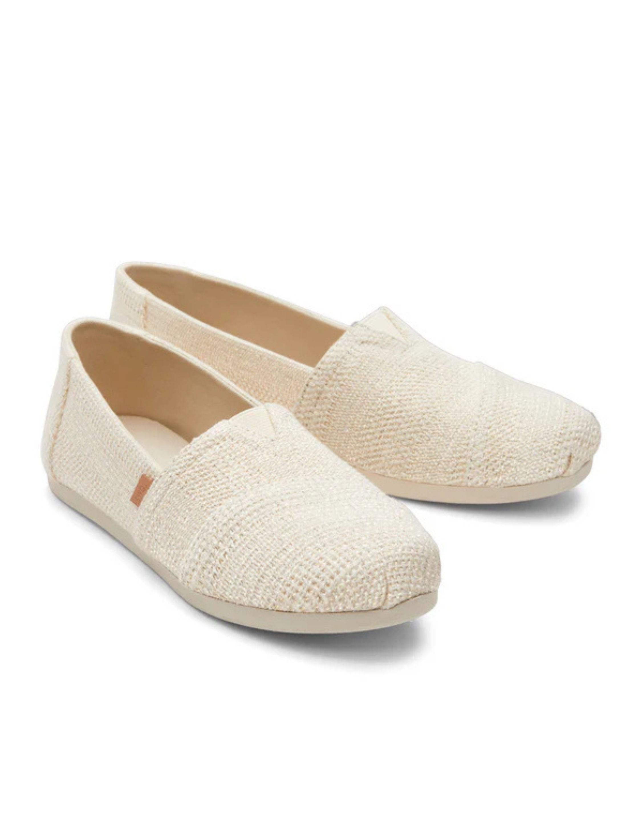 Toms  Loafers Creme Alpargata Classic