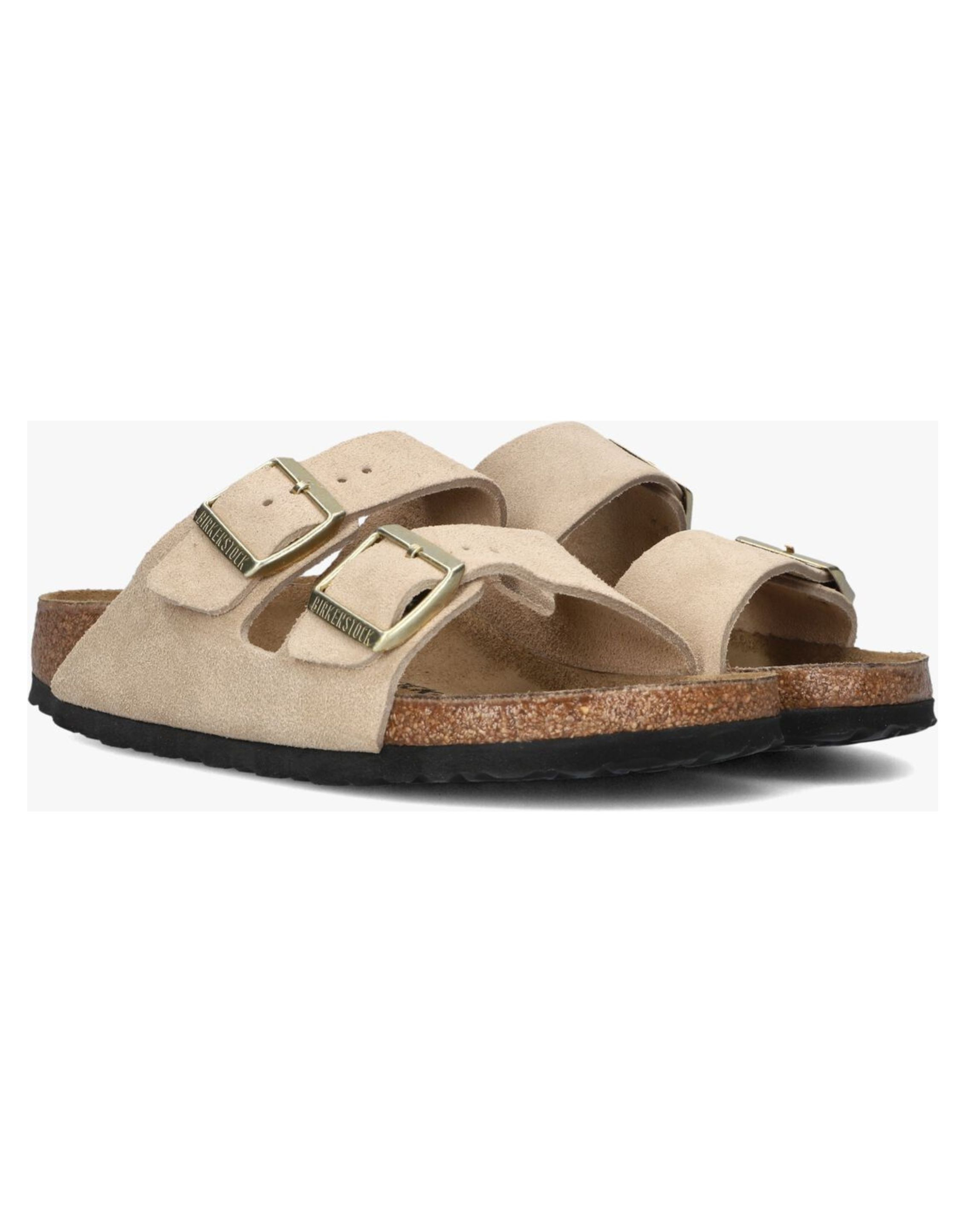 Birkenstock Arizona Leve Slippers Zand 1029260