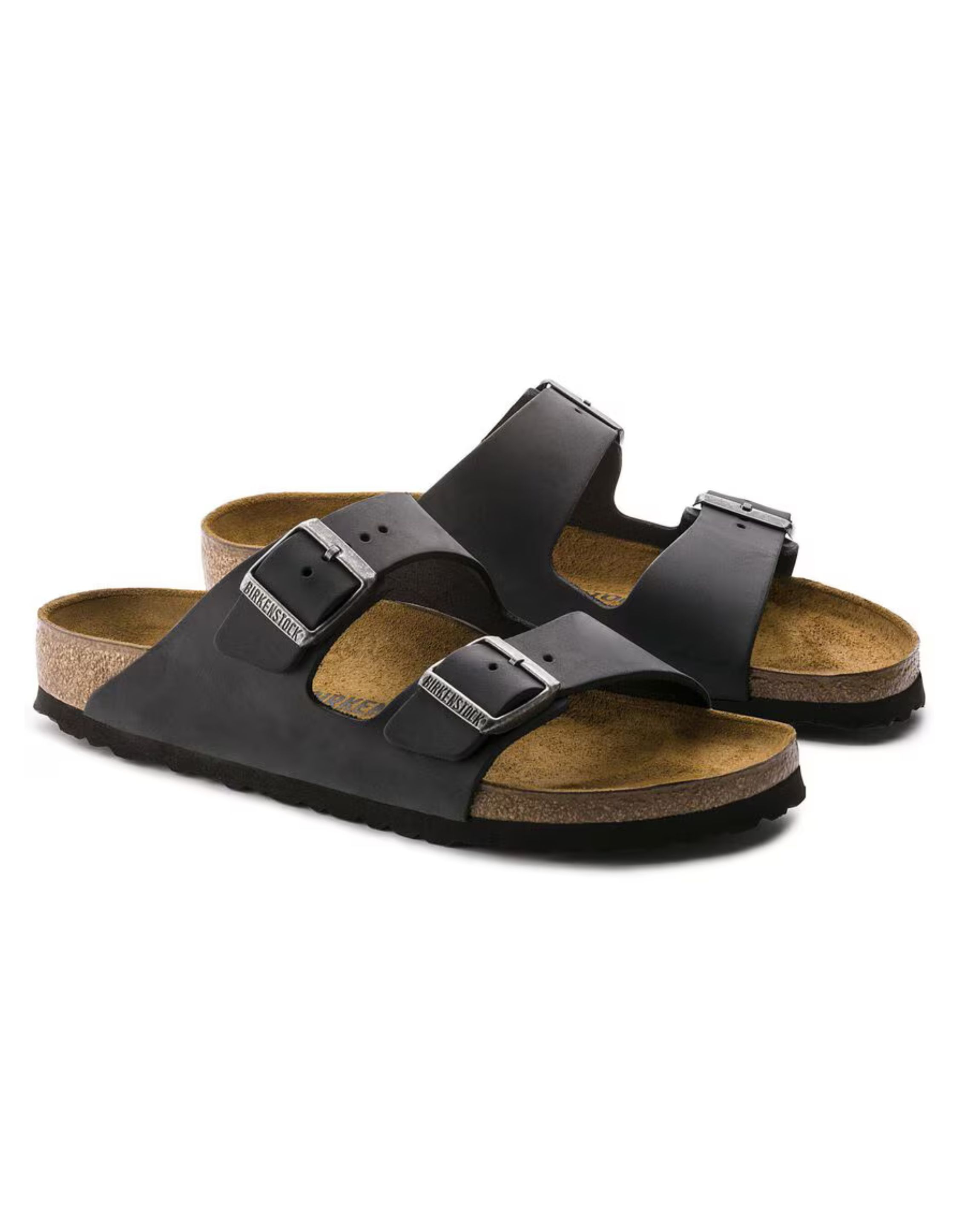 Birkenstock Arizona Leoi Slippers Zwart 0552111