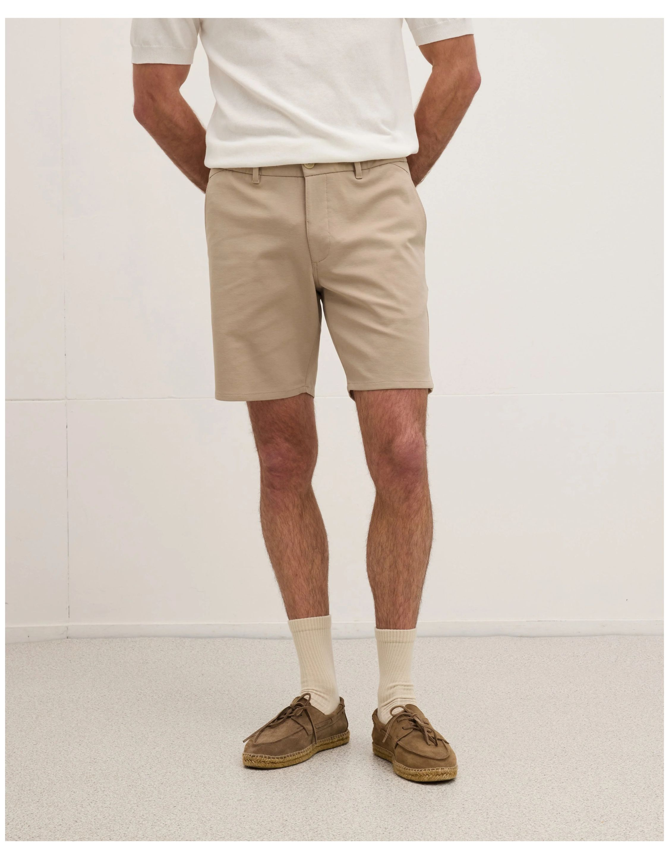 The Goodpeople Harlem Shorts Beige 25010301