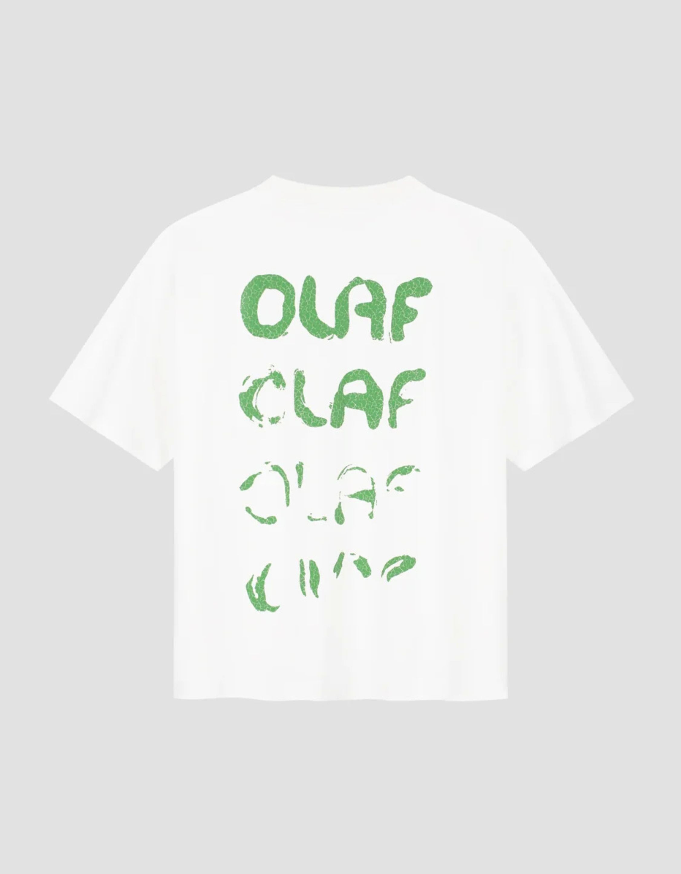 ØlÅf Interlock Boxy Tee T-shirts Wit W210104