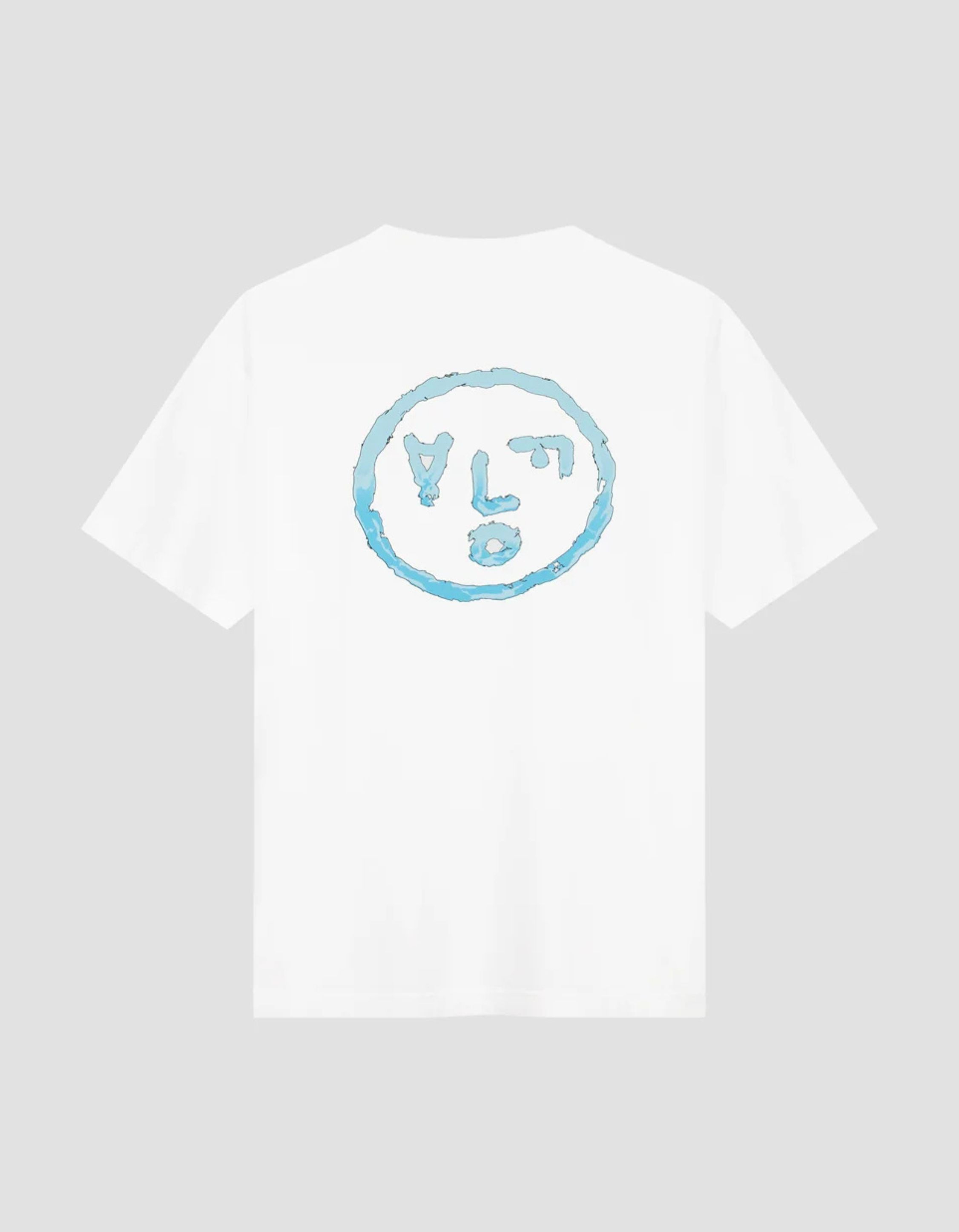 ØlÅf Sunscreen Face Tee T-shirts Wit M210103