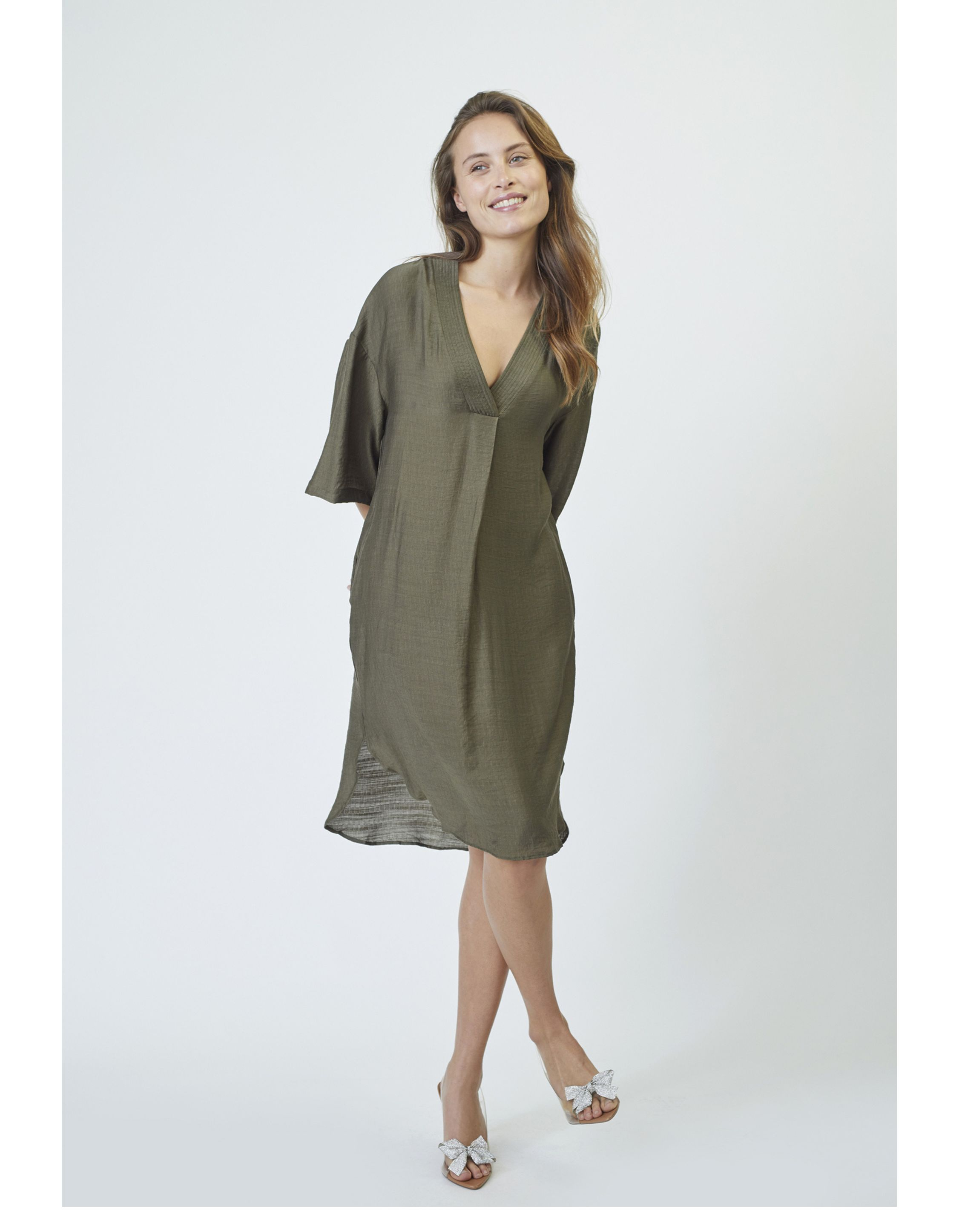 Co Couture Caryncc Jurken Groen 36432