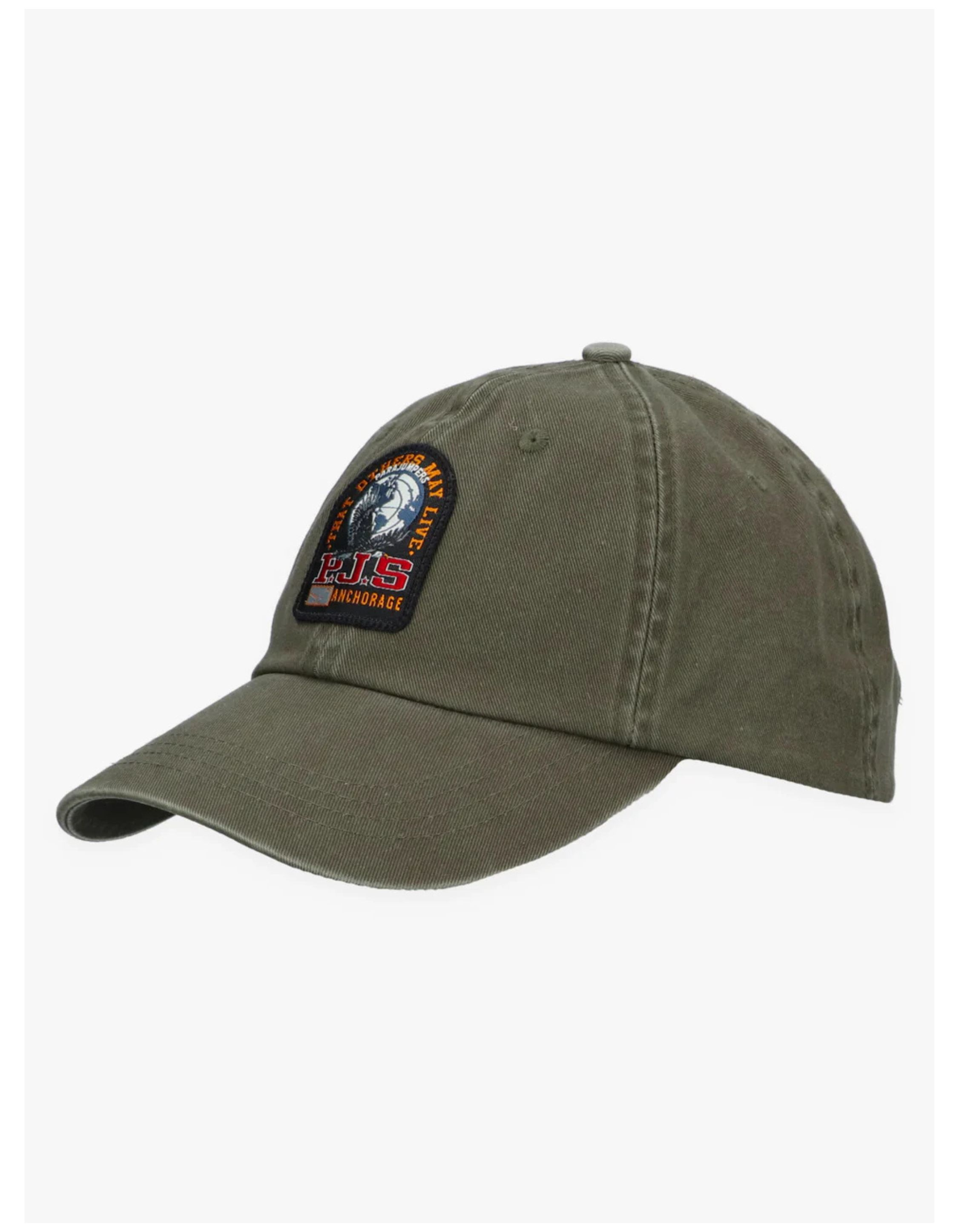 Parajumpers Patch Cap Petten Groen Pabcha02