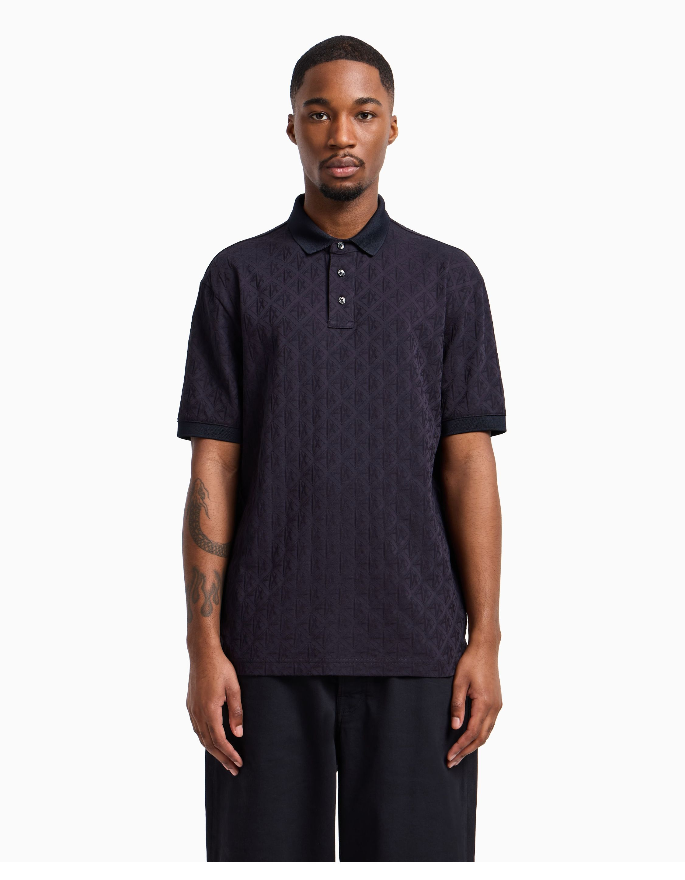 Armani Exchange  Polos Donkerblauw Xm000219 Af10337