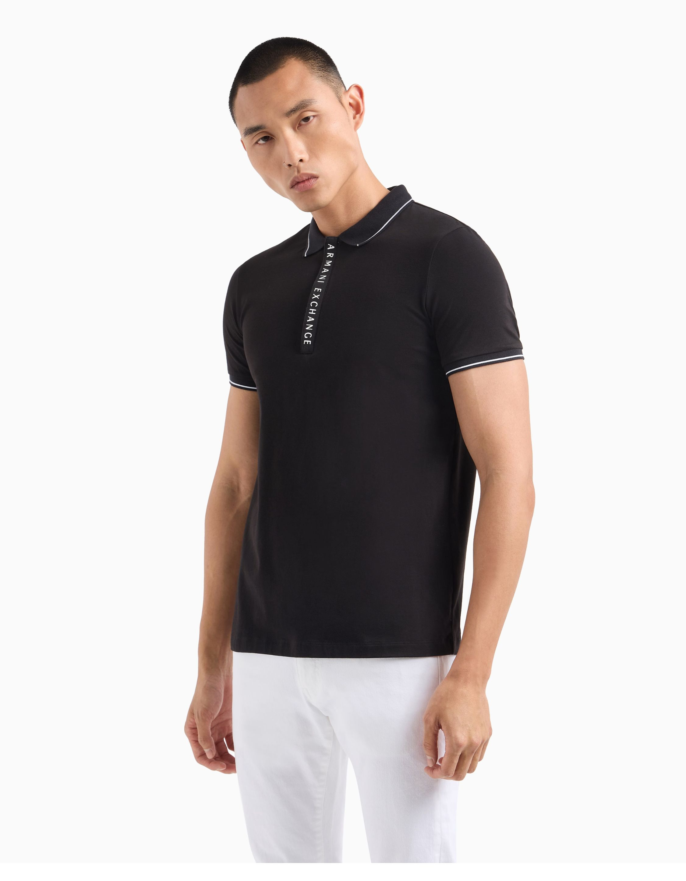 Armani Exchange  Polos Zwart 8nzf71 Zjh2z
