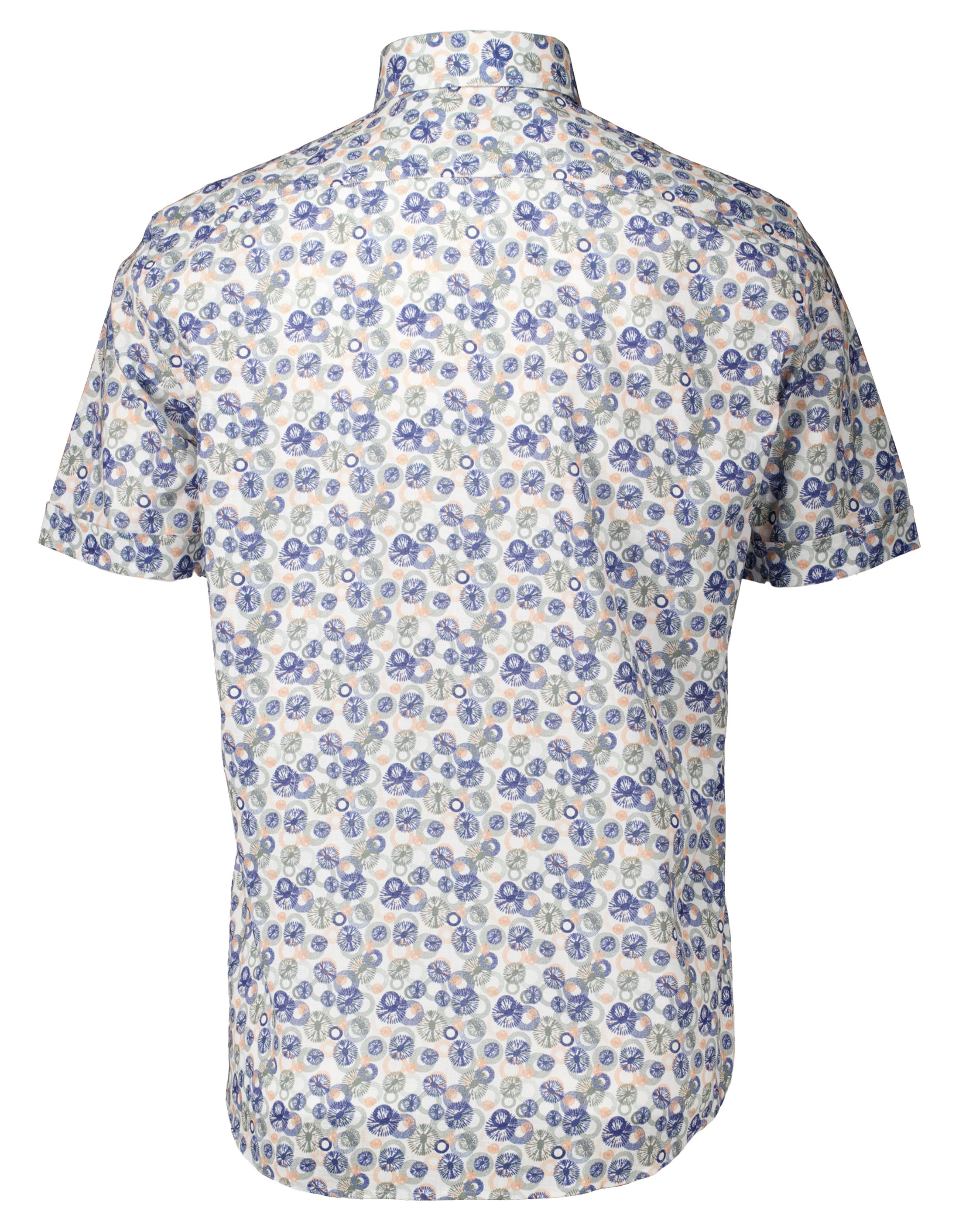 Giordano  Korte Mouw Overhemden Groen 516039
