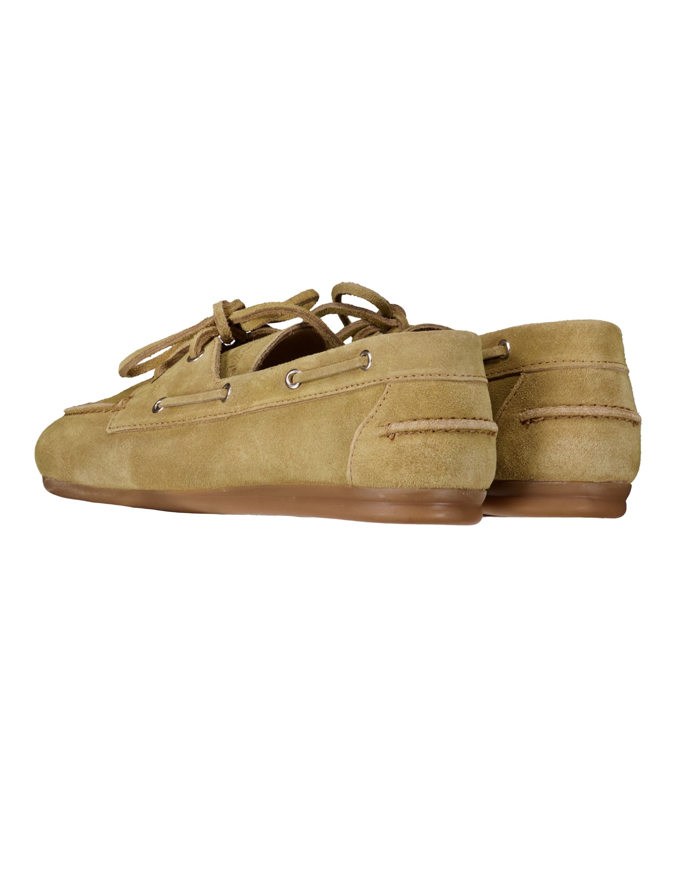 Posa  Loafers Camel Brushed Boat Loafer