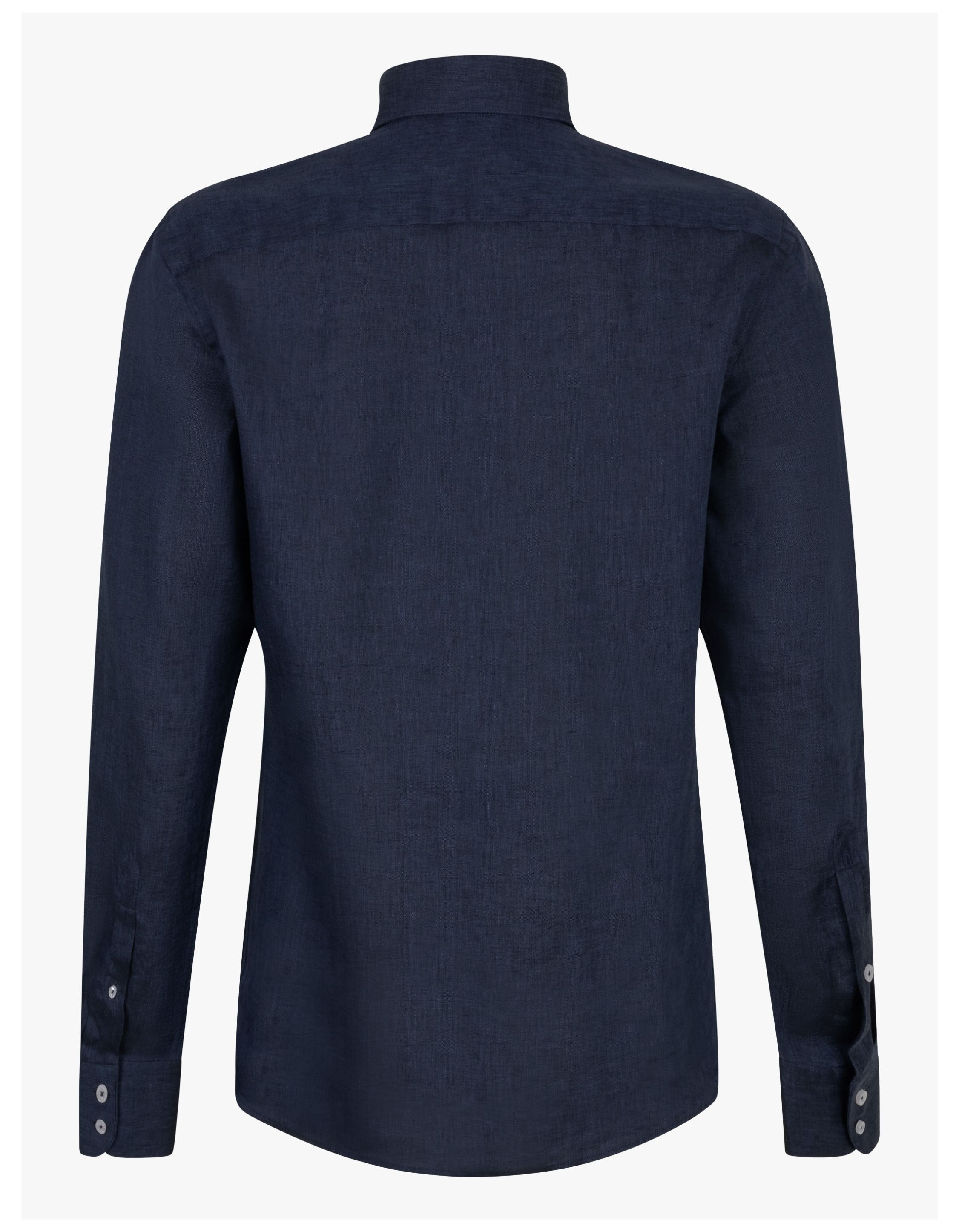 Cavallaro Firento Lange Mouw Overhemden Donkerblauw 110251052