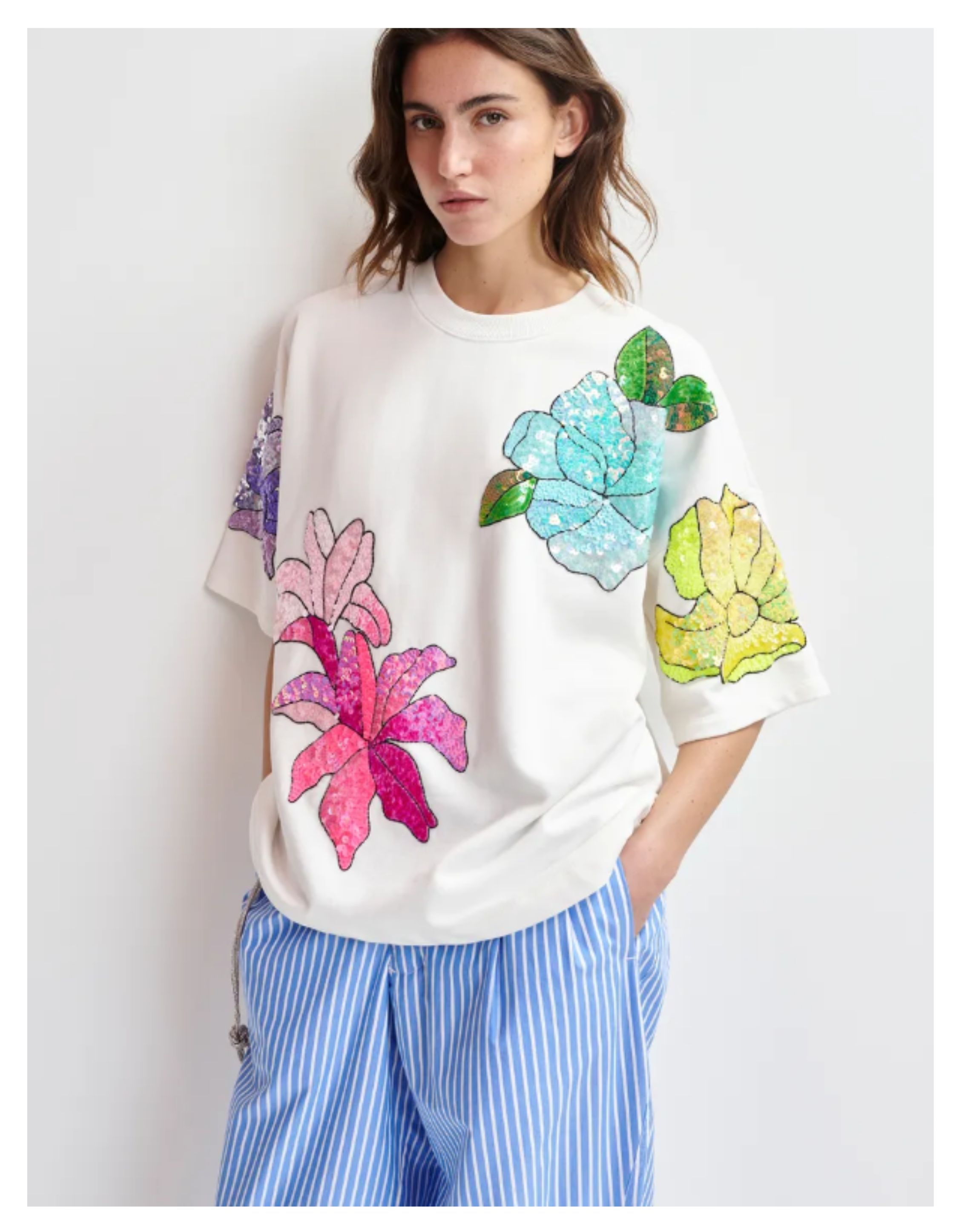 Essentiel Antwerp  Tops Off White Histagram