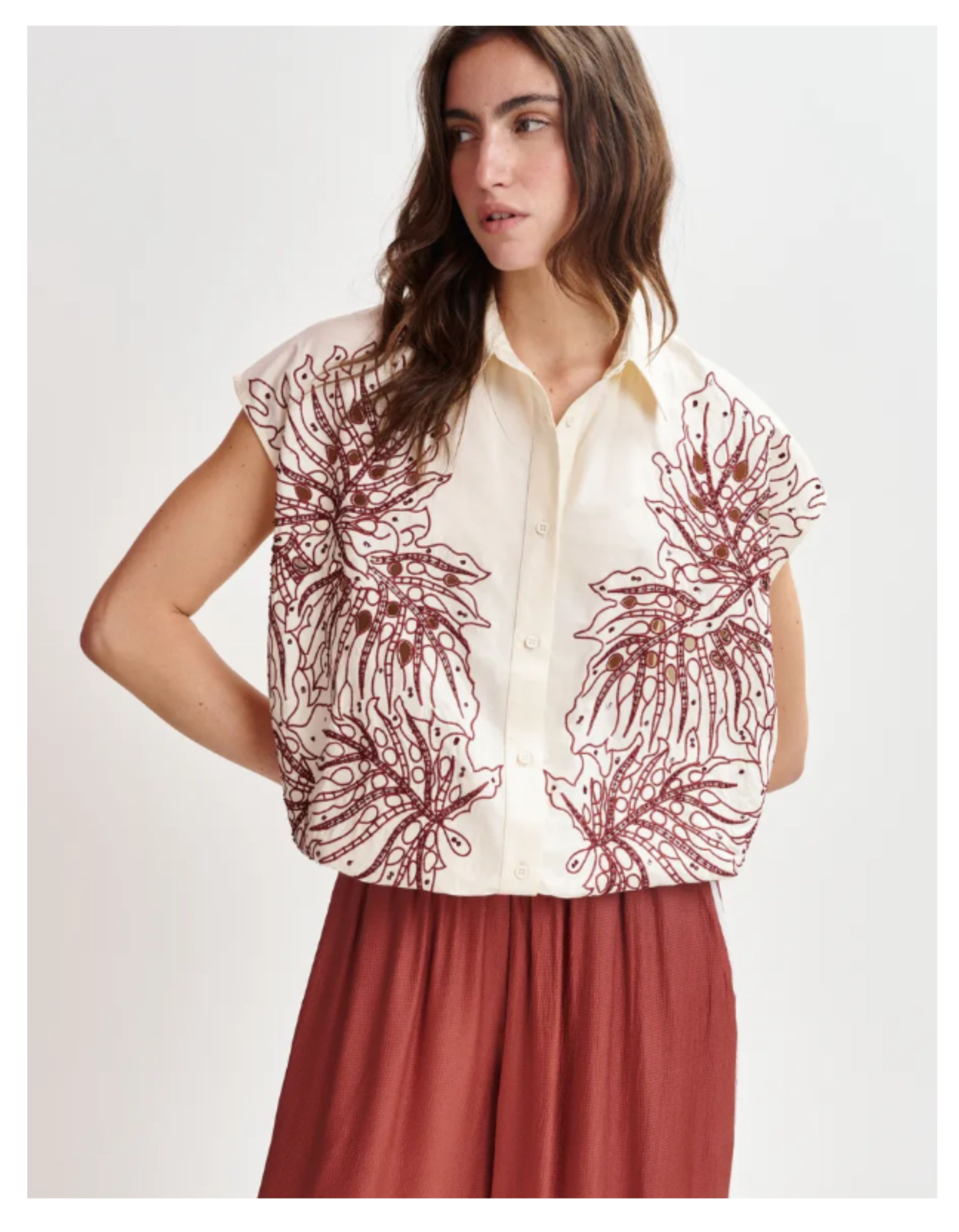 Essentiel Antwerp  Tops Off White Hebraska