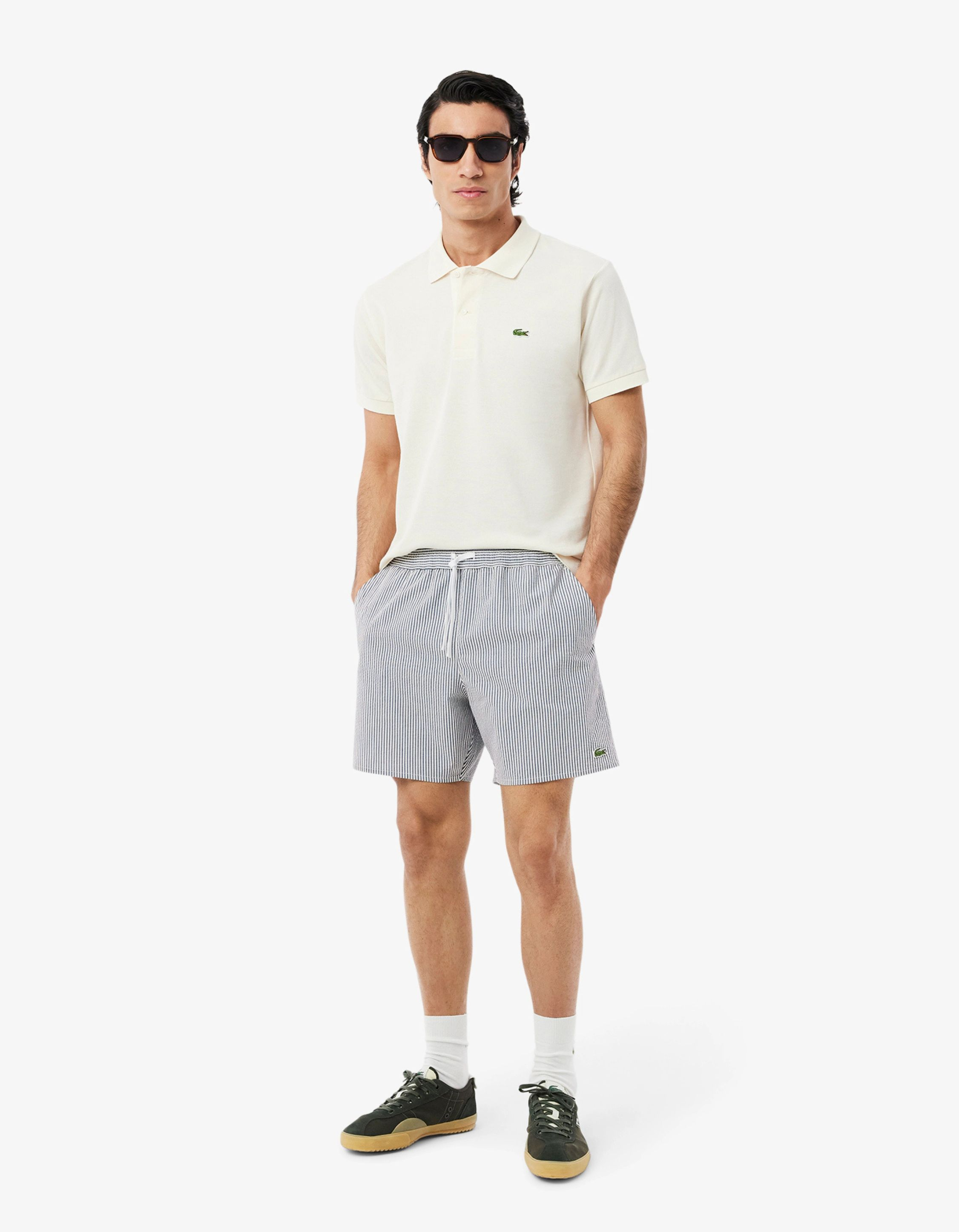 Lacoste  Zwembroeken Blauw Mh9089-51