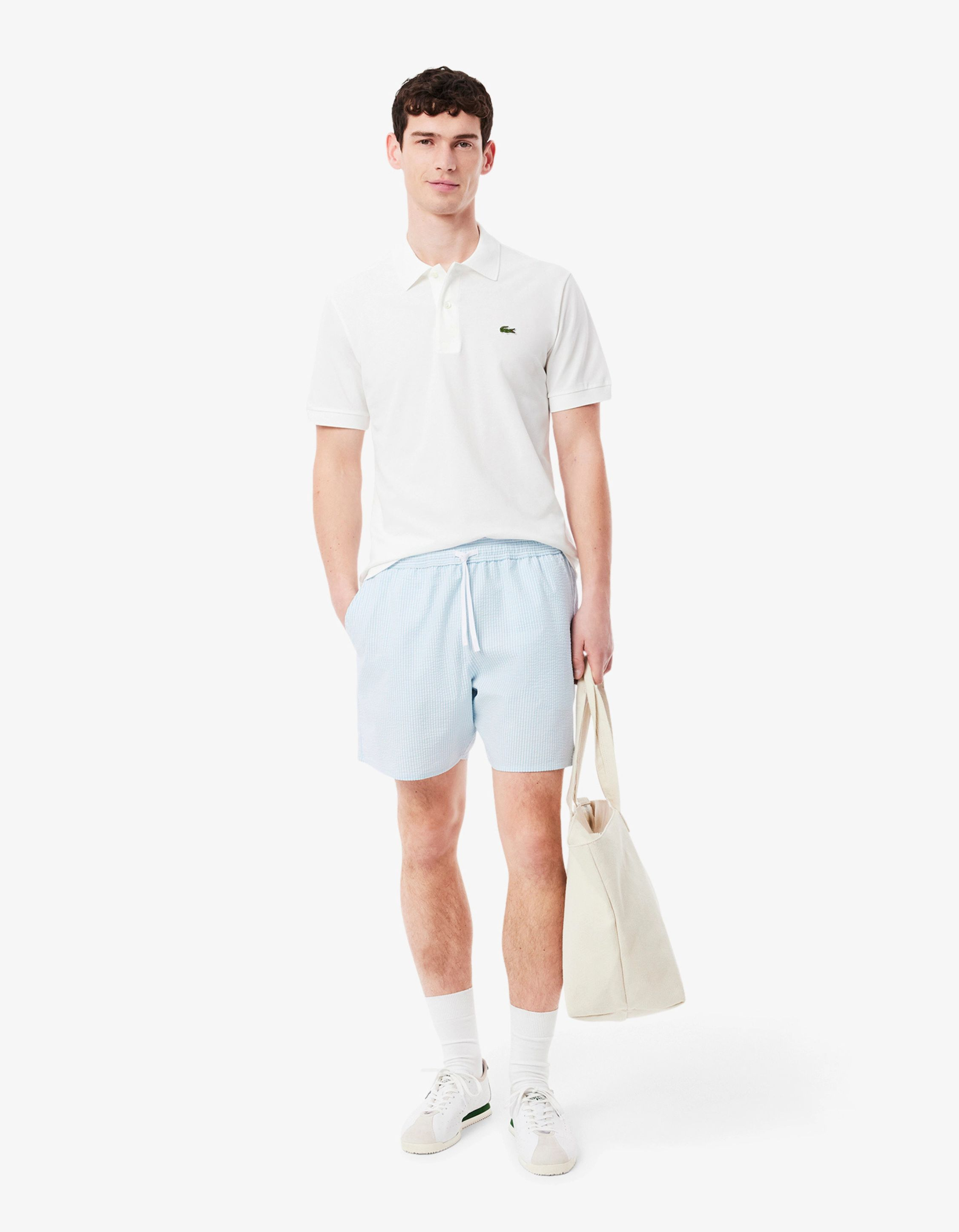 Lacoste  Zwembroeken Lichtblauw Mh9089-51
