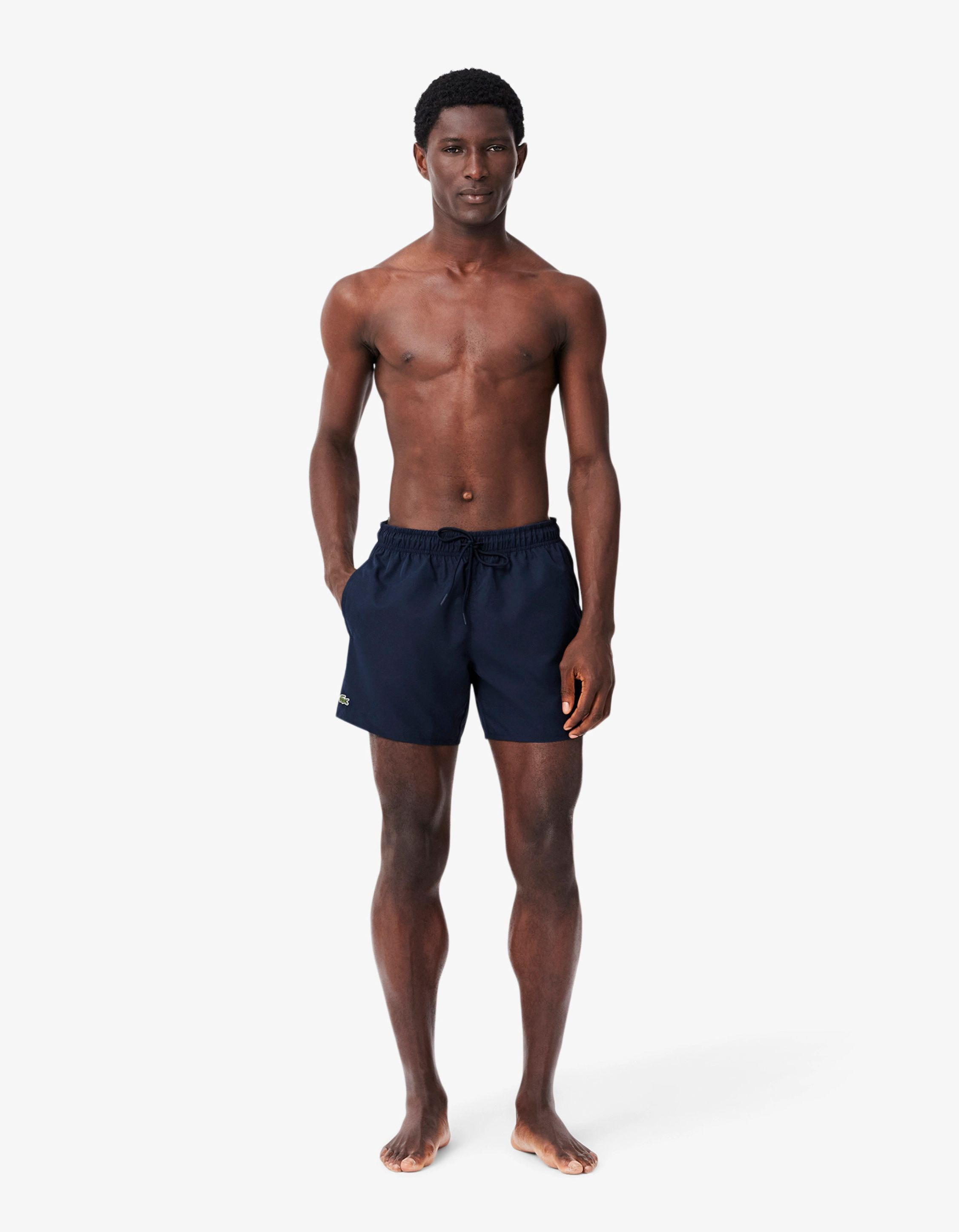 Lacoste  Zwembroeken Donkerblauw Mh6270-51