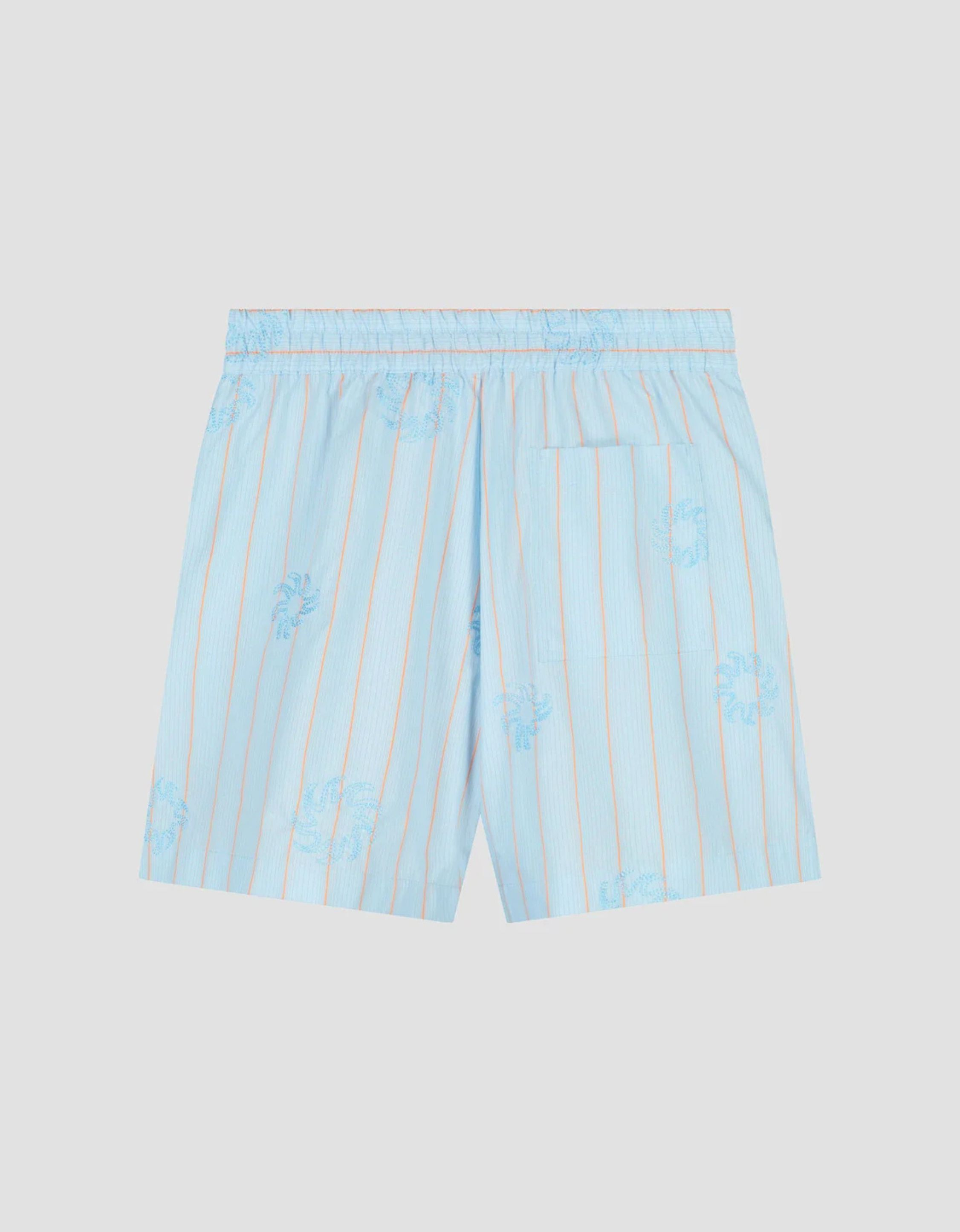 ØlÅf Stripe Embro Sun Shorts Shorts Blauw W210404