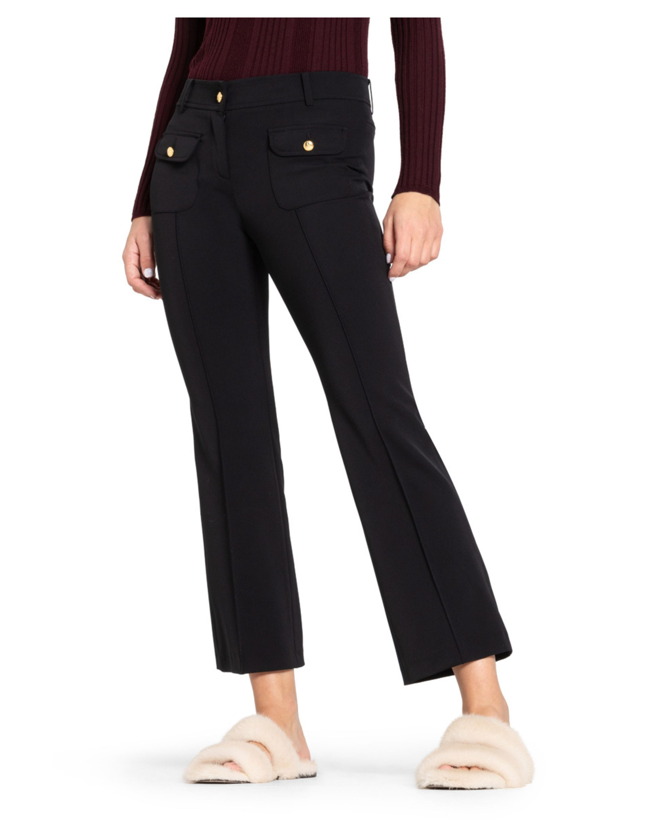 Cambio Farah Patched Pocket Pantalons Zwart 6111 0427 00