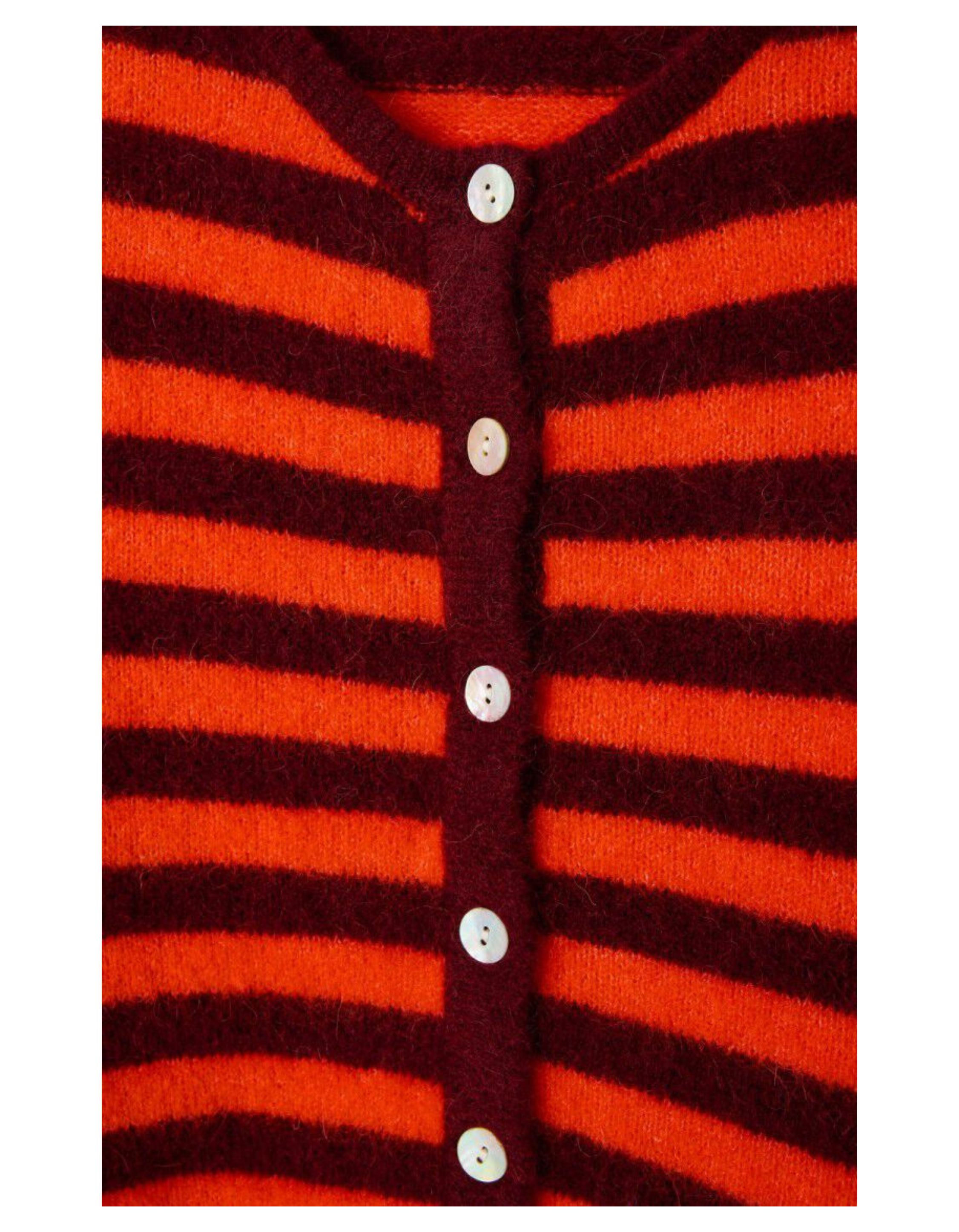 American Vintage Vitow Vesten Rood Vito19eh25