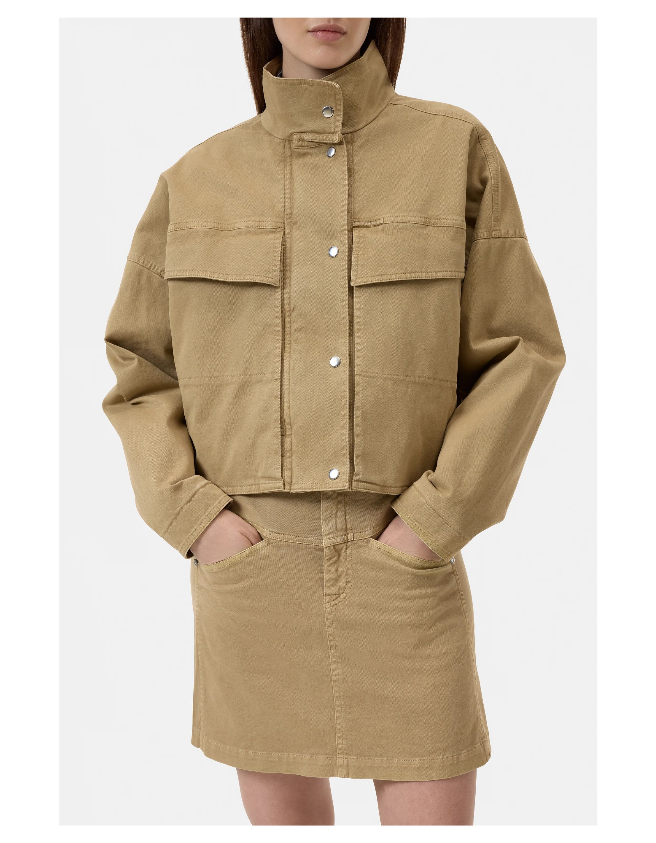 Closed Signature Jacket Jackets Beige C97224-302-am