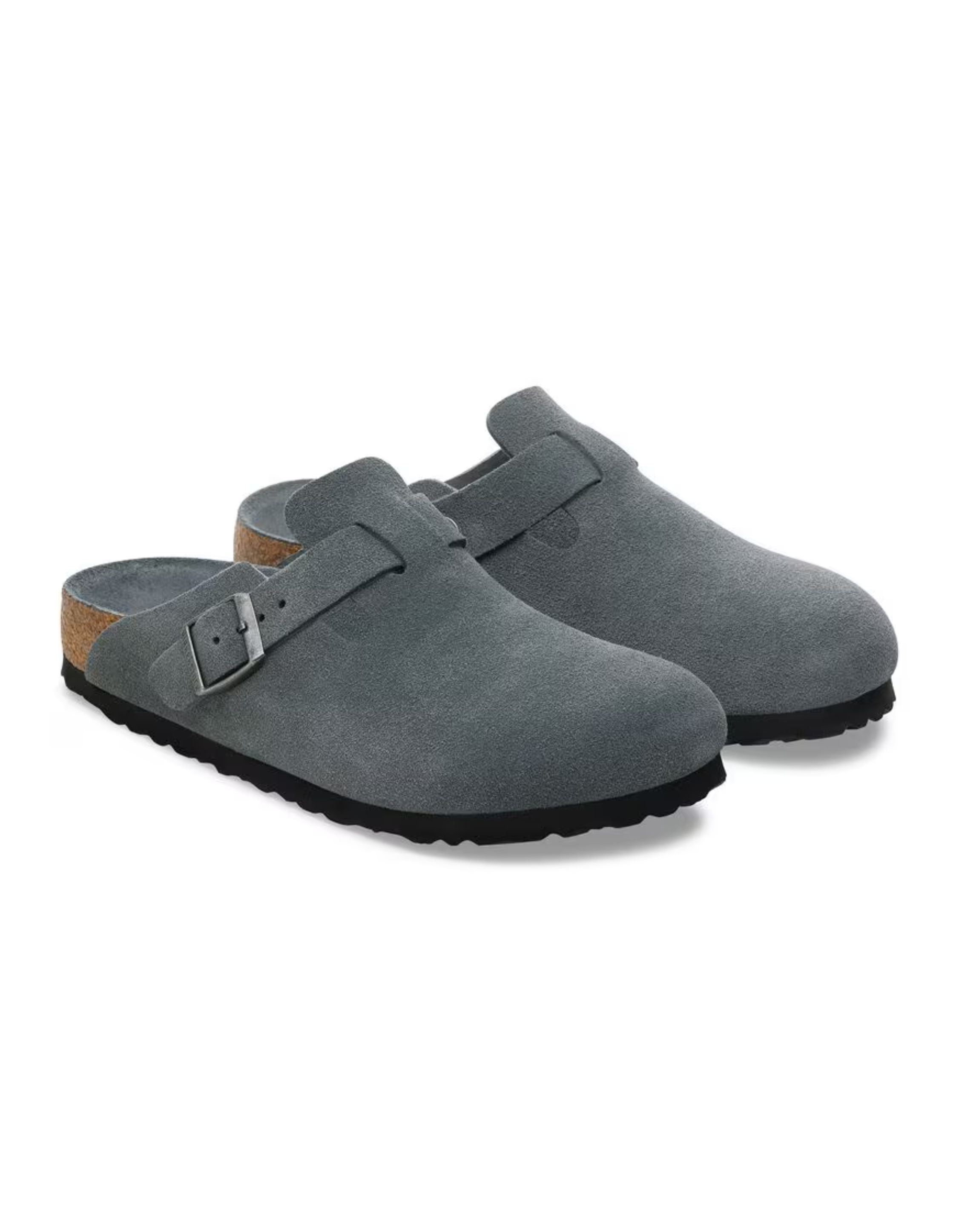 Birkenstock Boston Slippers Grijs 1030874