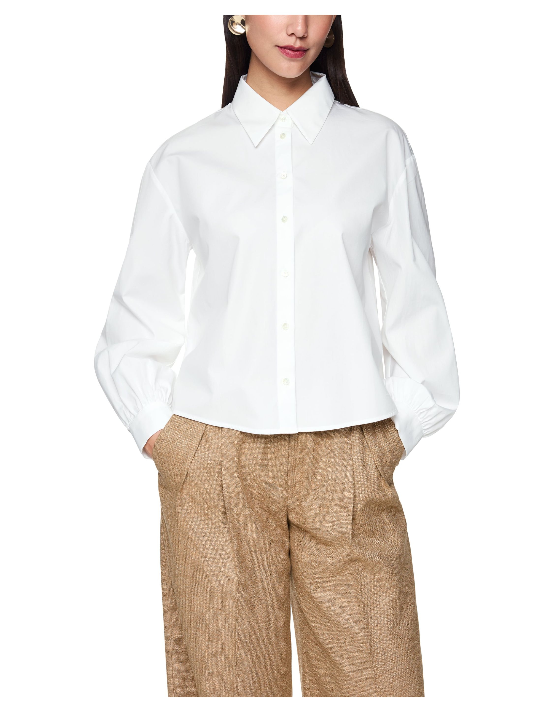 Marccain  Blouses Wit Zc 51.10 W91