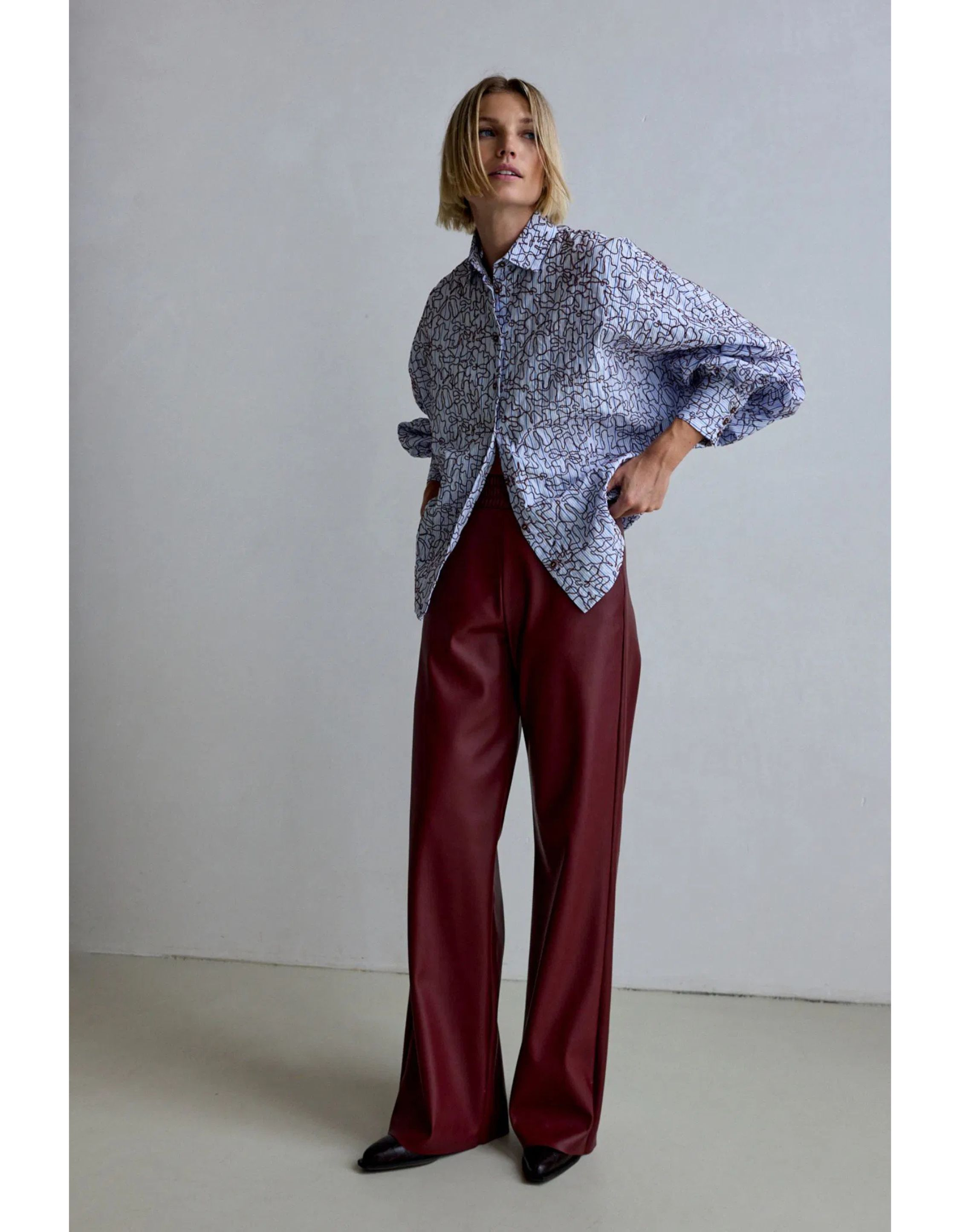 Femmes Du Sud Bs-0023 Blouses Multicolor Gilberte