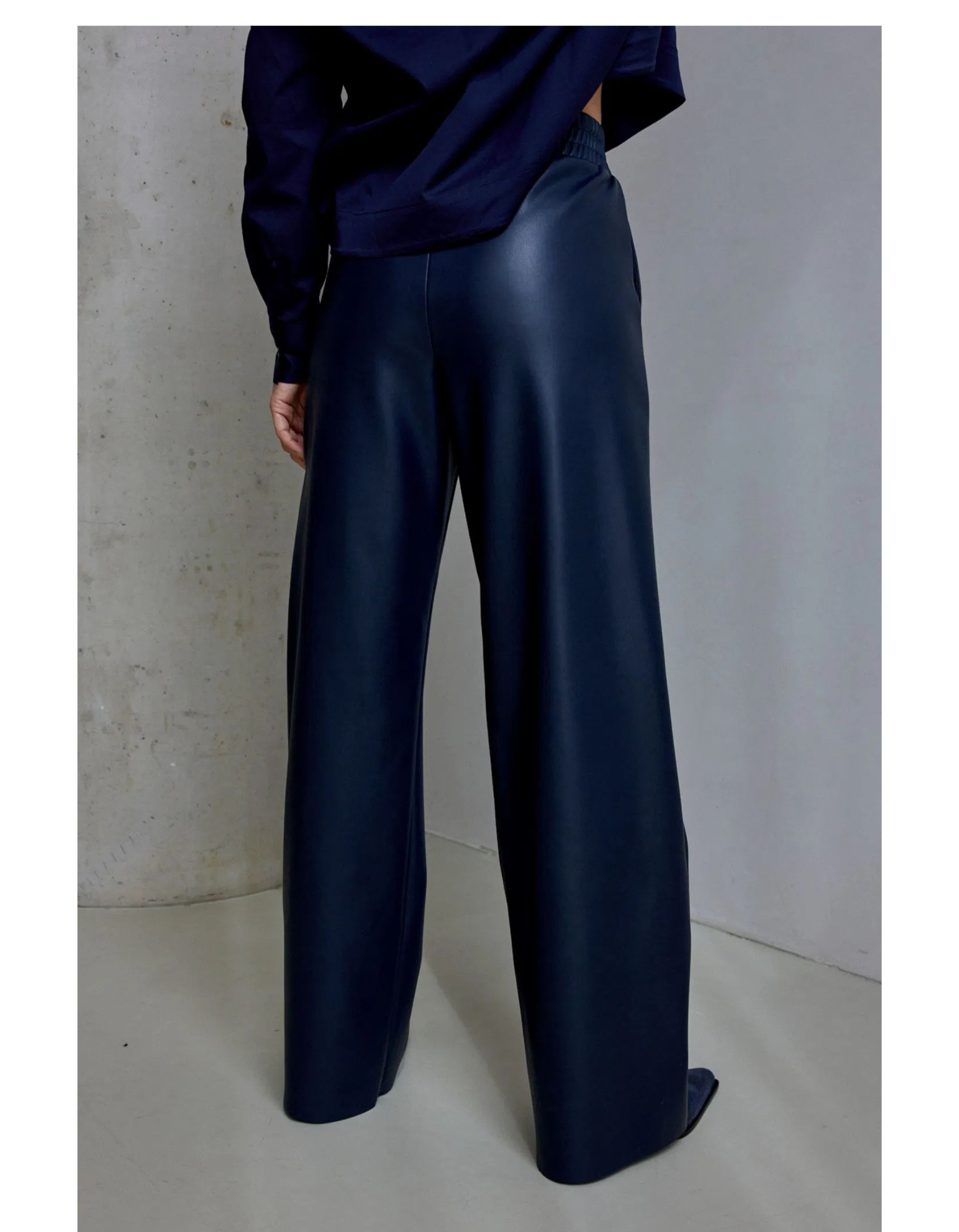 Femmes Du Sud Pt-0036 Pantalons Donkerblauw Delphine